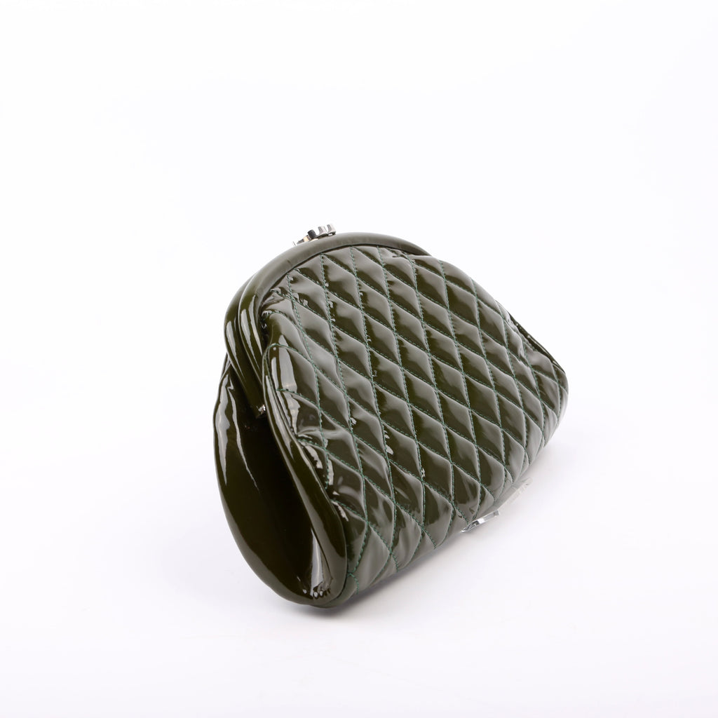 Timeless Clutch Patent 15M Green
