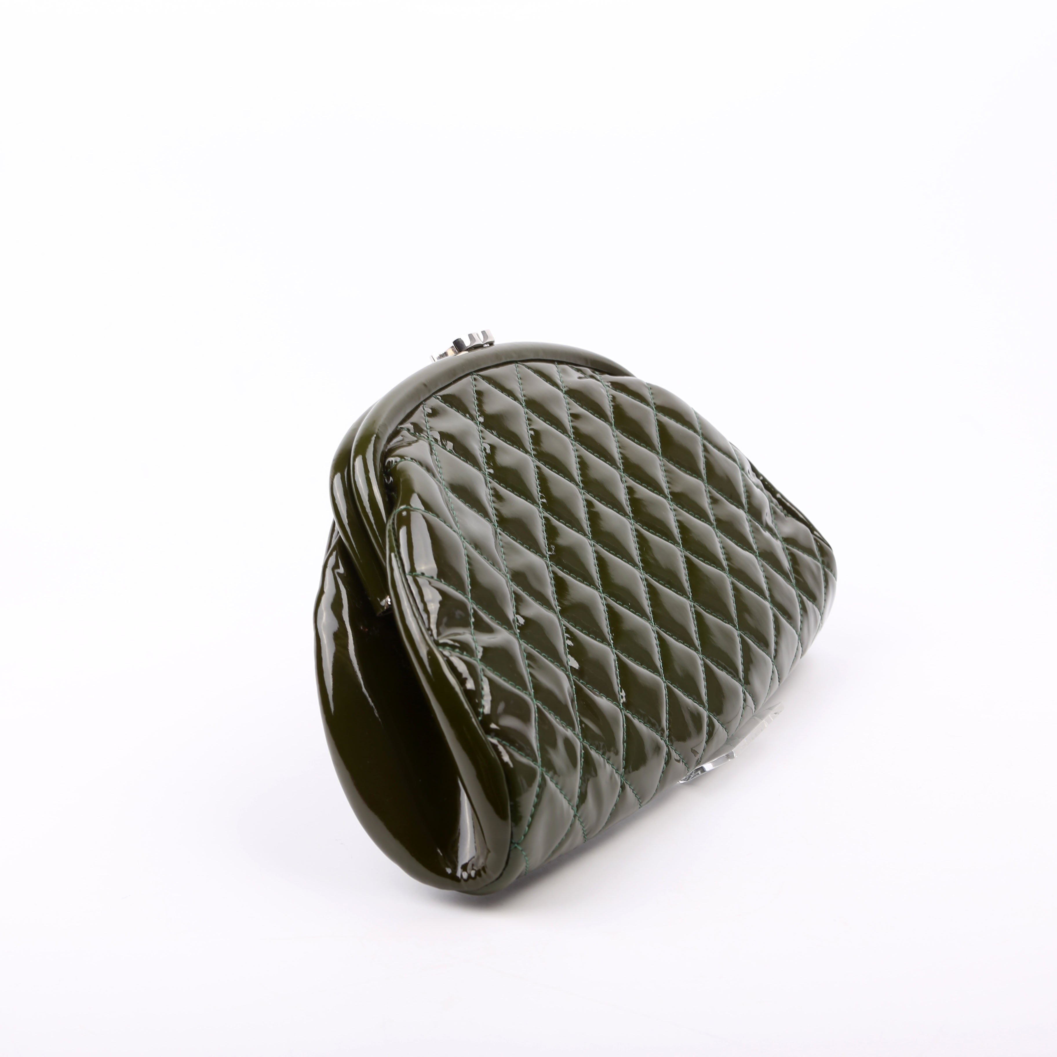 Timeless Clutch Patent 15M Green