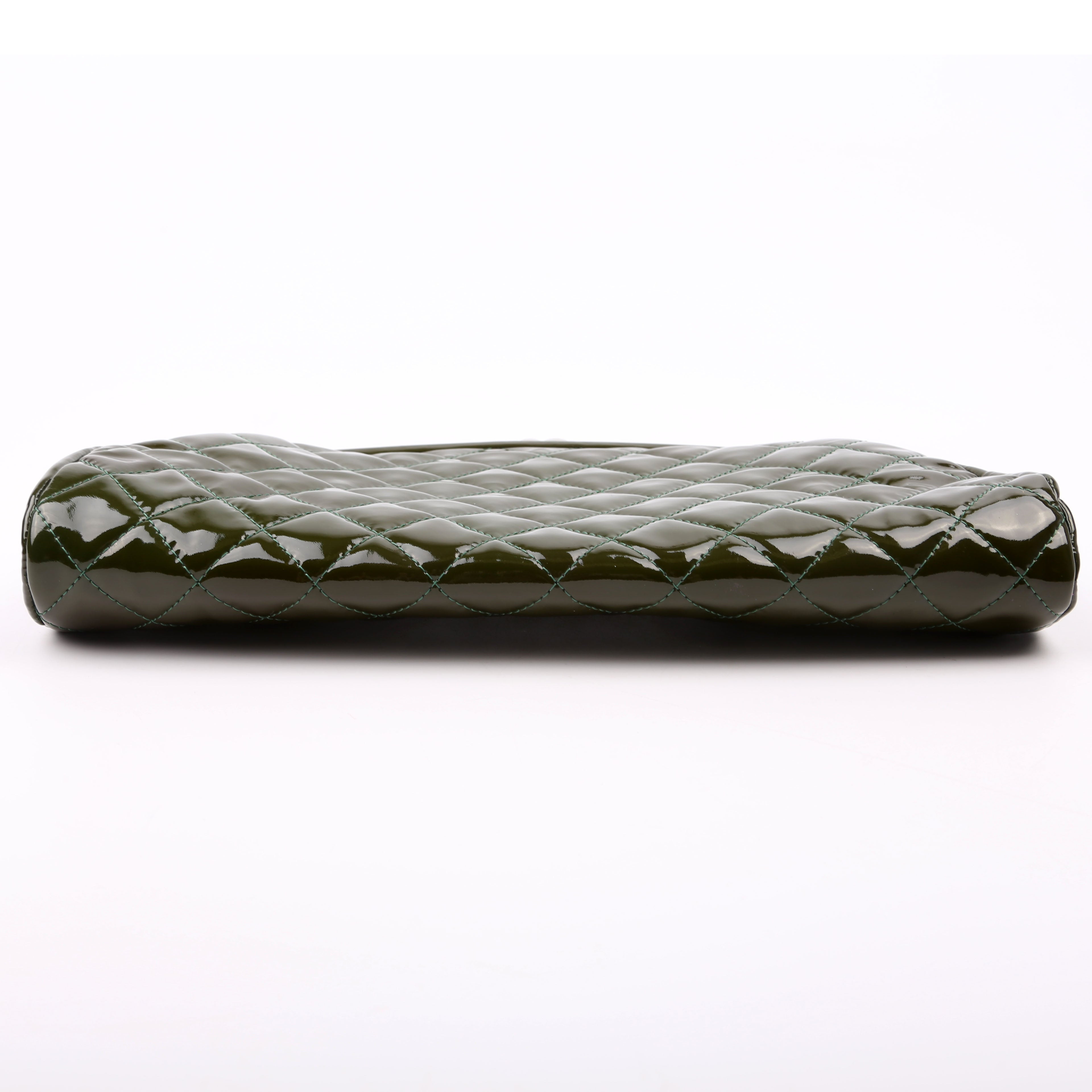 Timeless Clutch Patent 15M Green