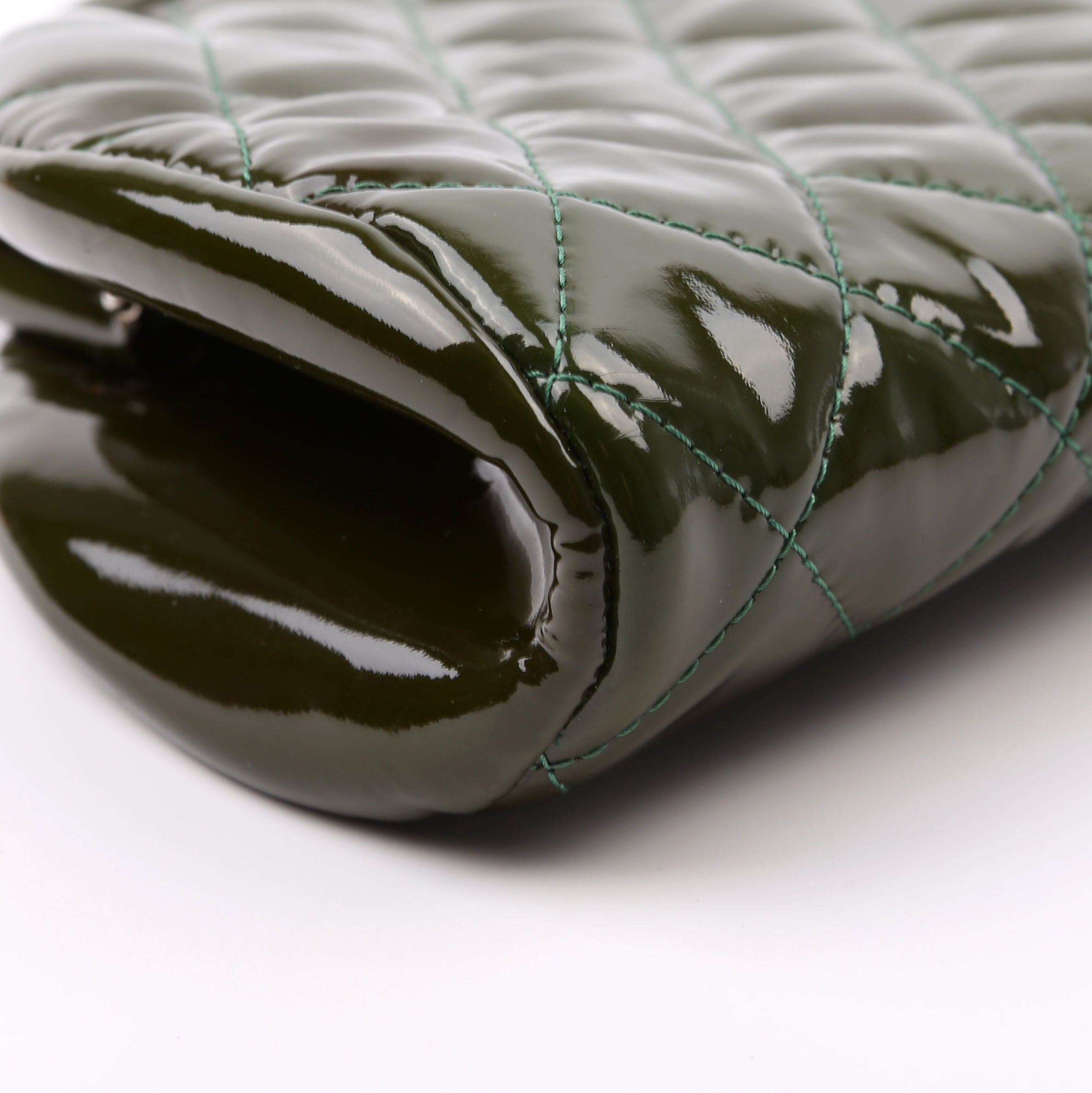 Timeless Clutch Patent 15M Green