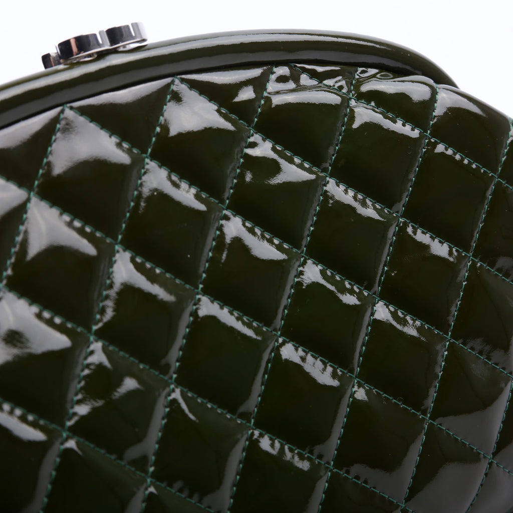 Timeless Clutch Patent 15M Green