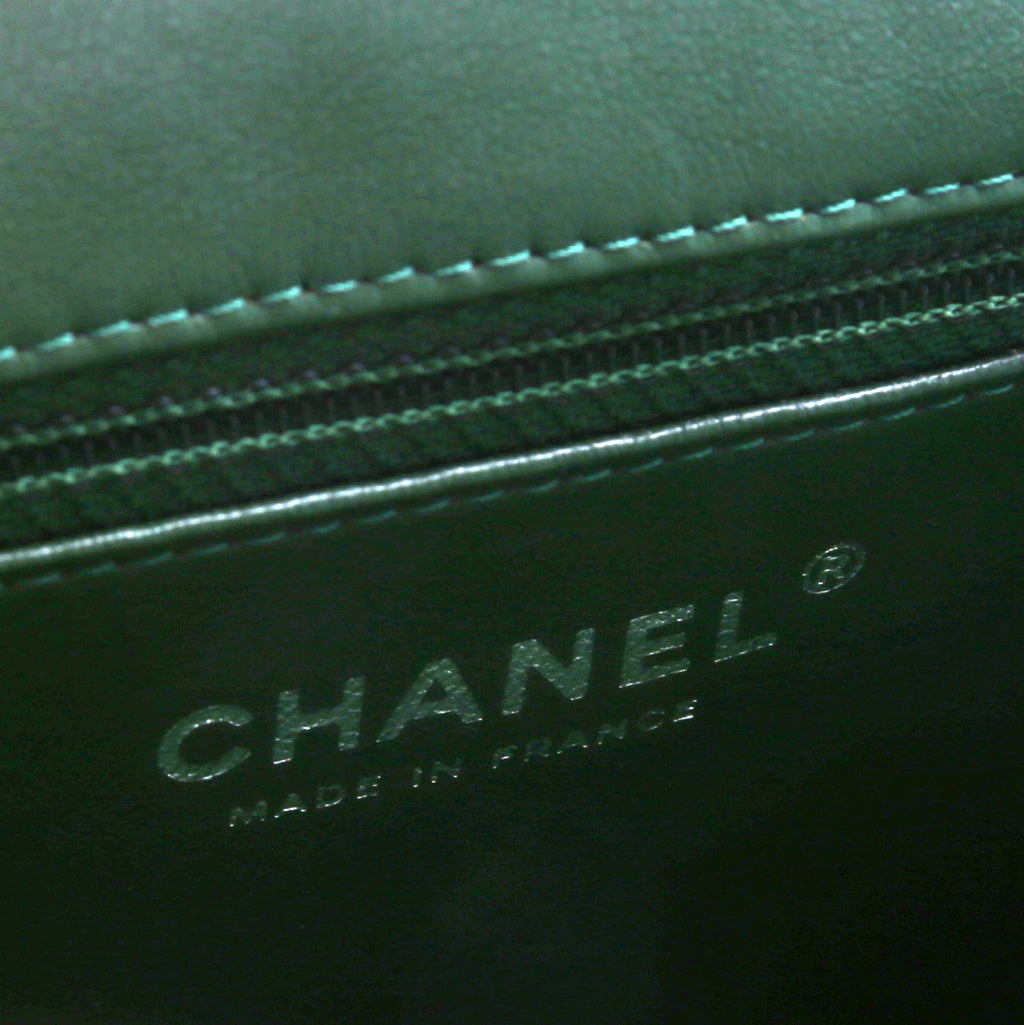 Timeless Clutch Patent 15M Green