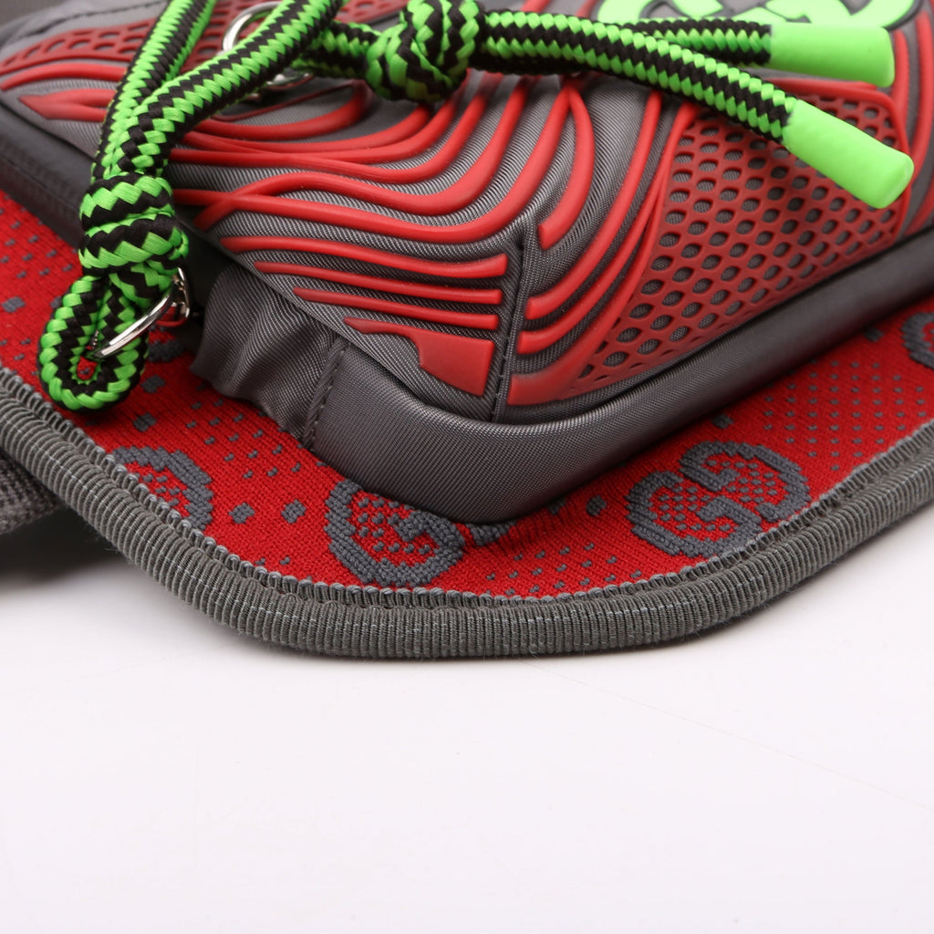 Gucci 752102 GG Nylon/Rubber Belt Bag