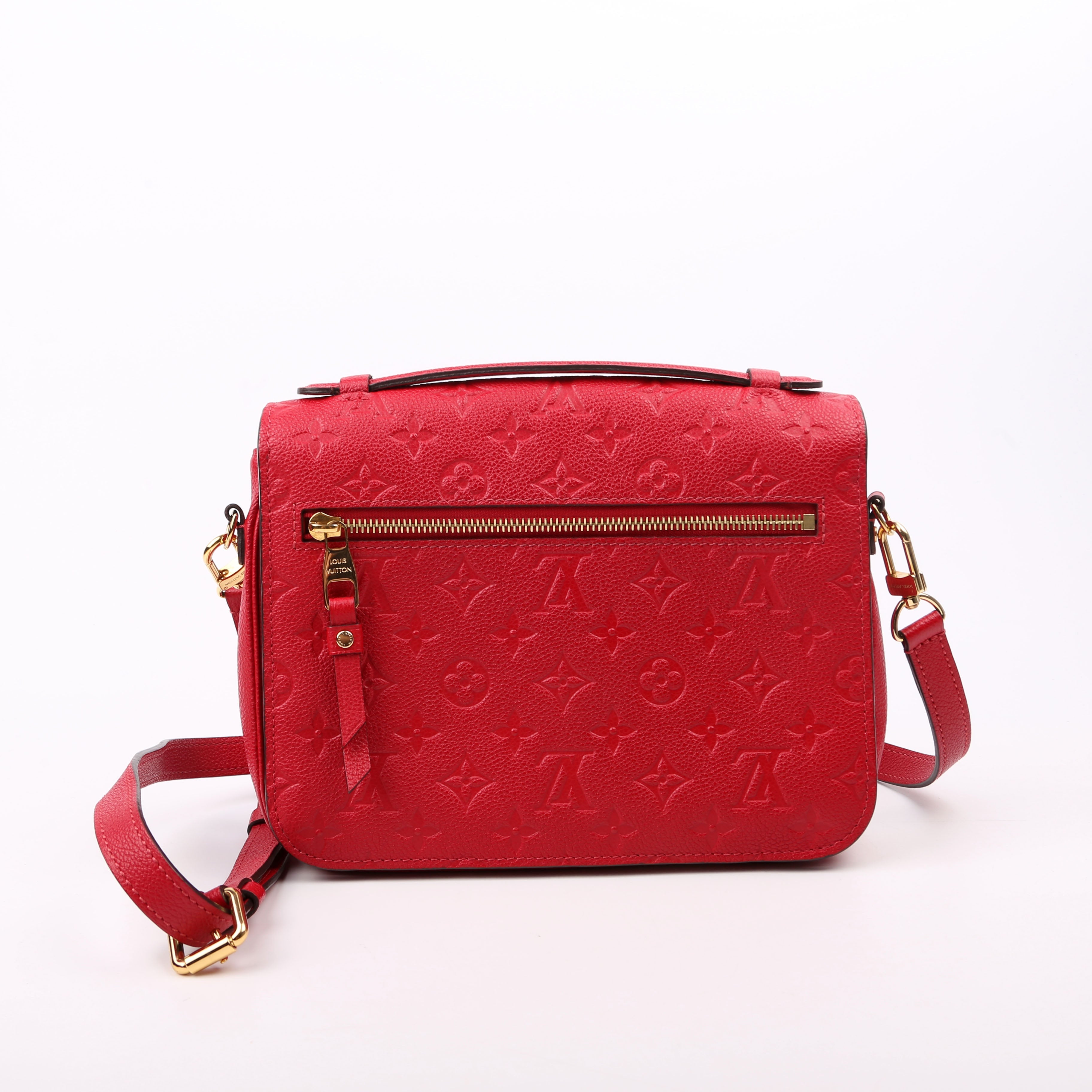 Pochette Metis Empreinte Red