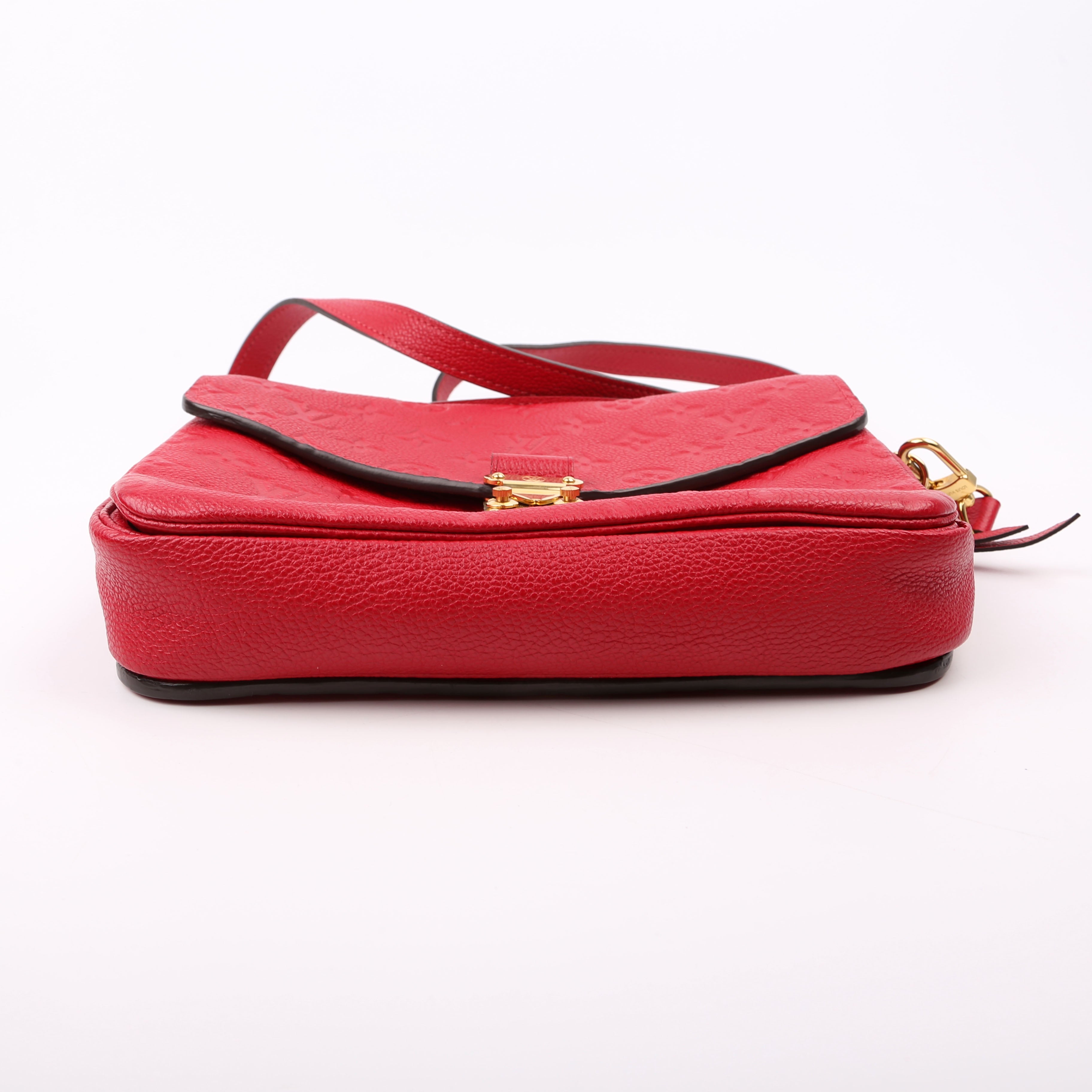 Pochette Metis Empreinte Red