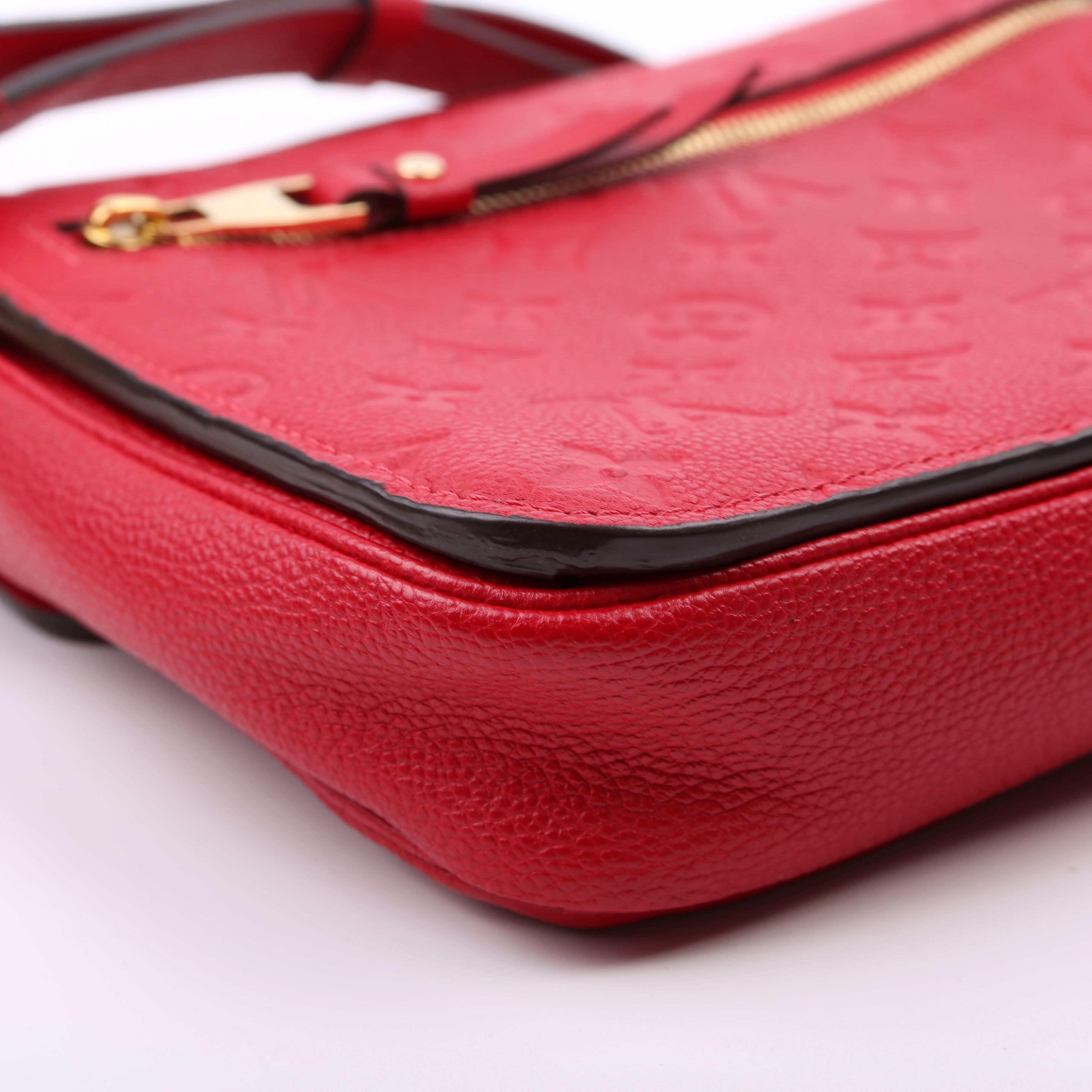 Pochette Metis Empreinte Red
