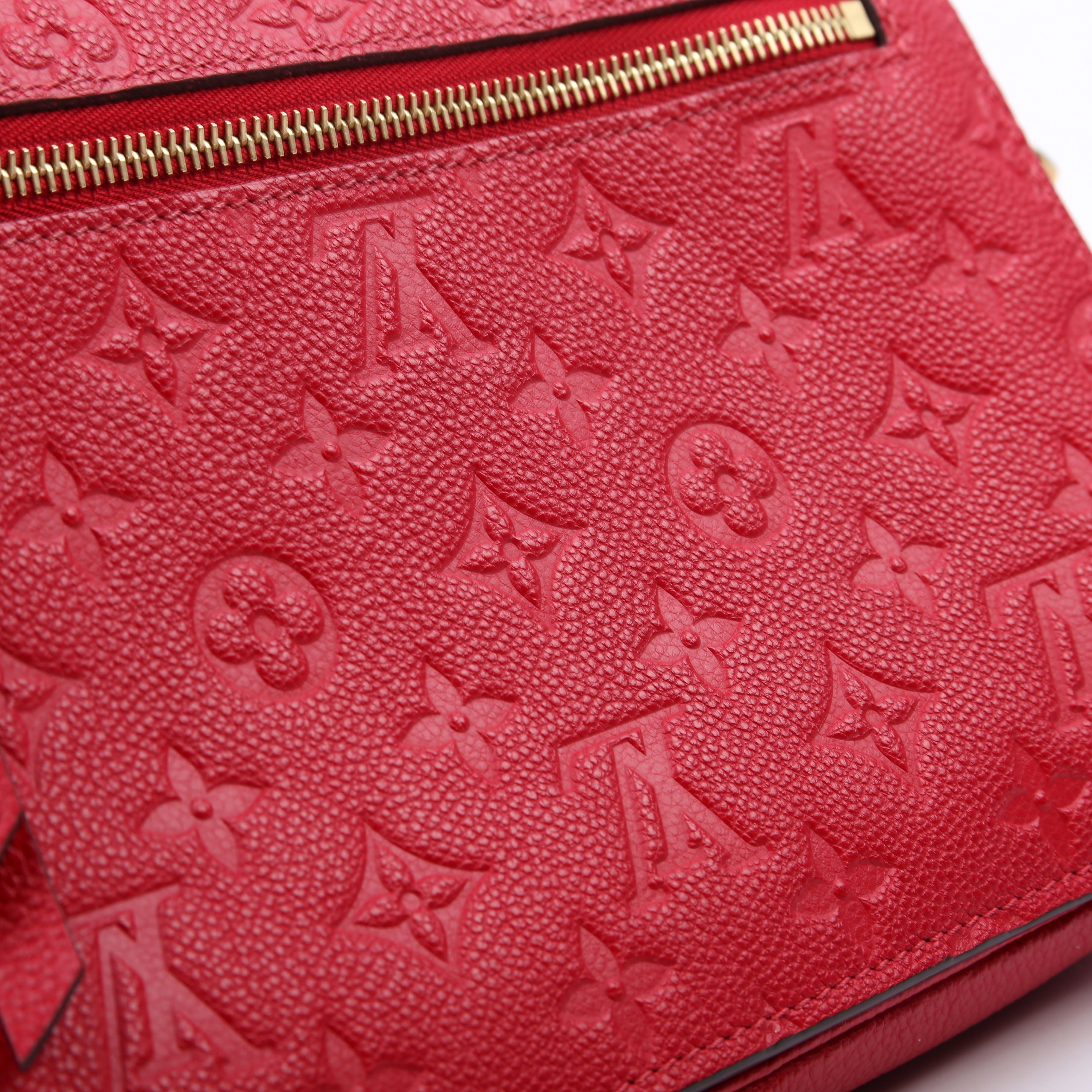 Pochette Metis Empreinte Red
