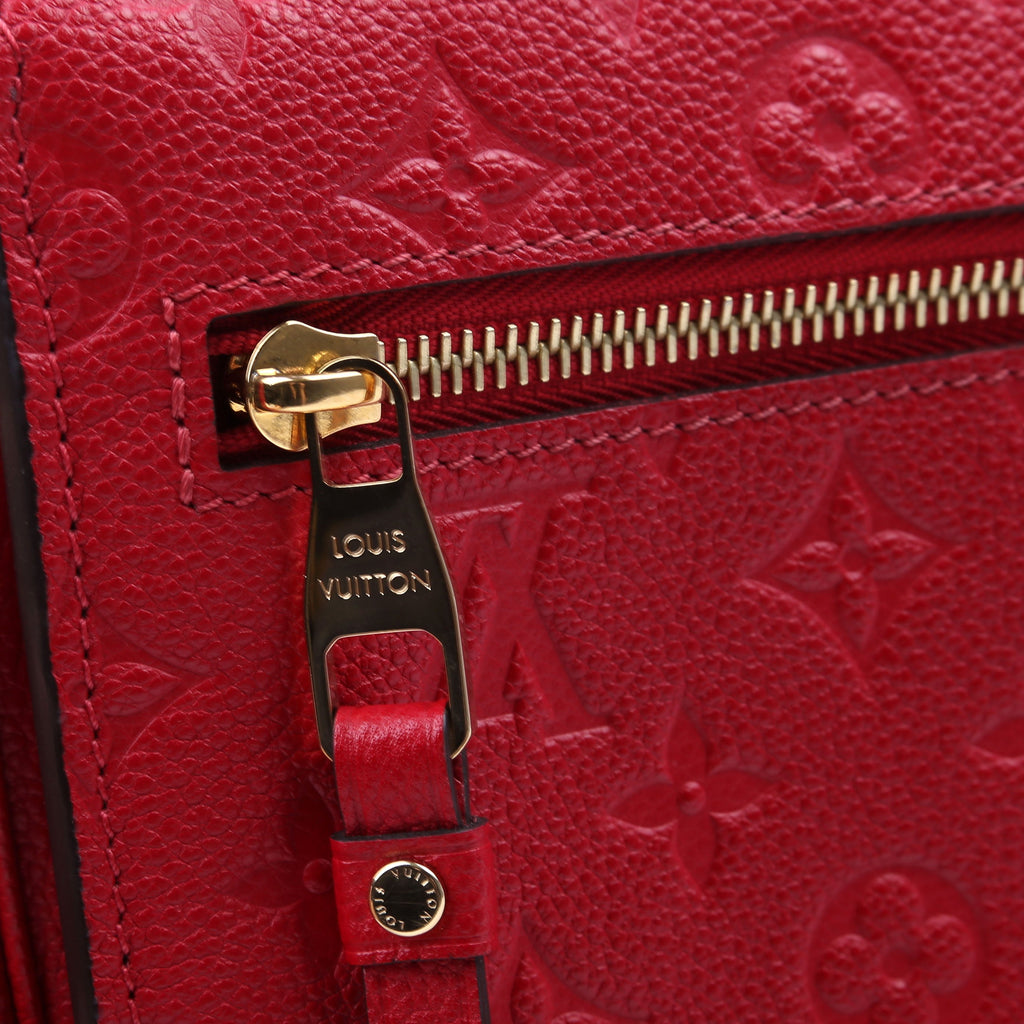 Pochette Metis Empreinte Red