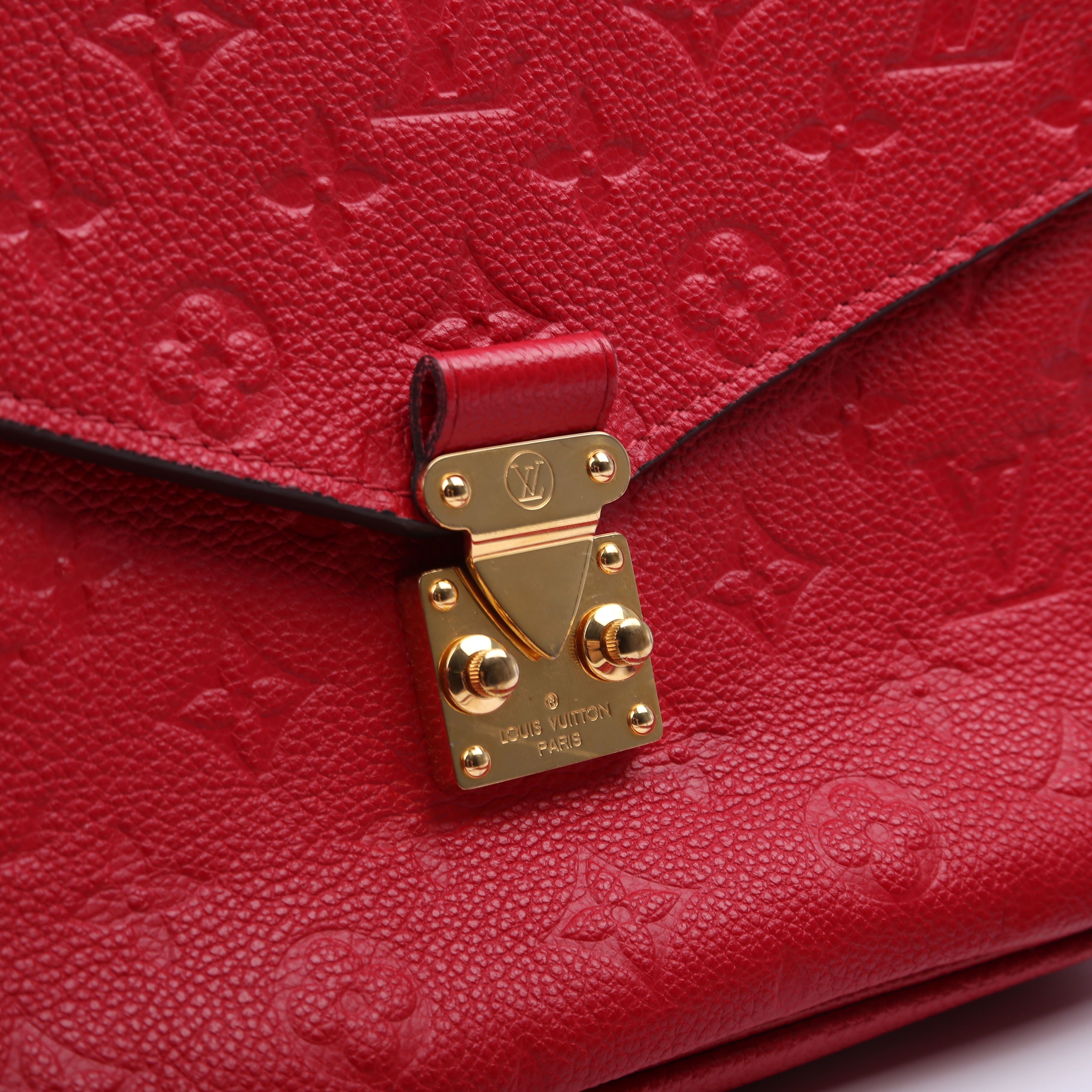 Pochette Metis Empreinte Red