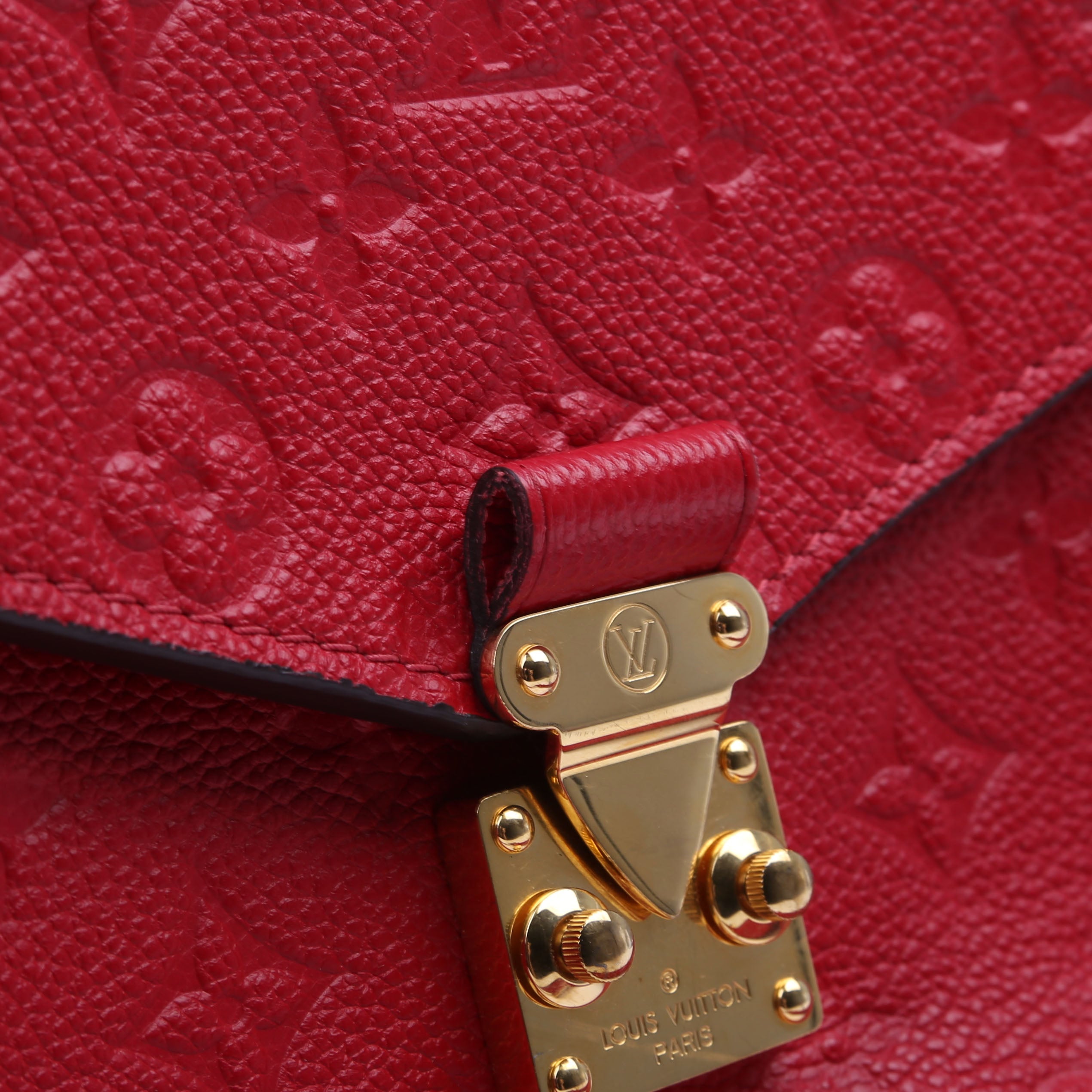 Pochette Metis Empreinte Red