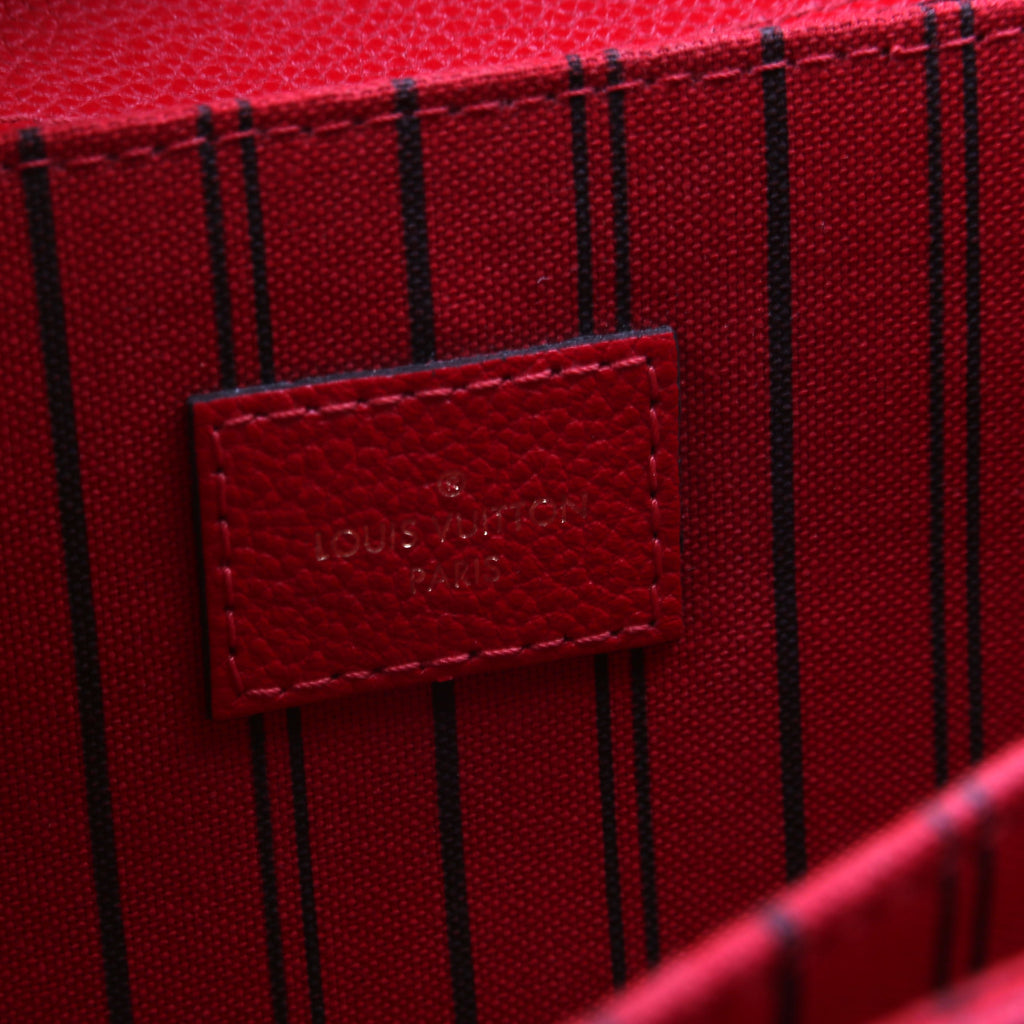 Pochette Metis Empreinte Red
