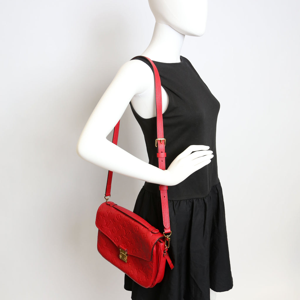 Pochette Metis Empreinte Red