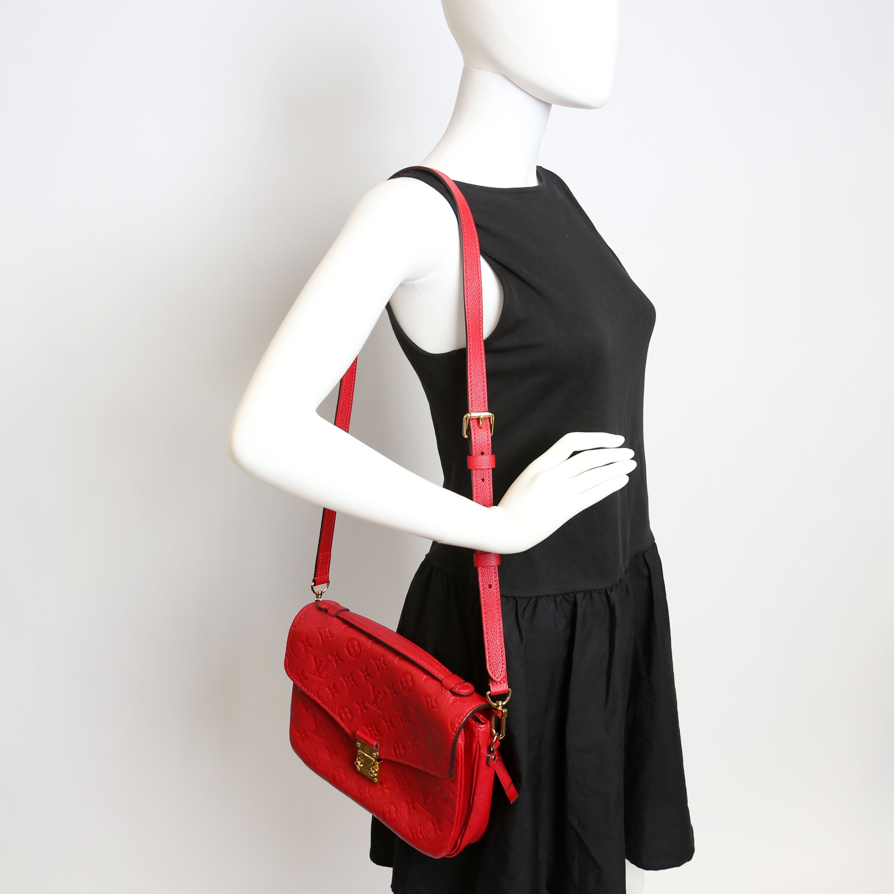 Pochette Metis Empreinte Red