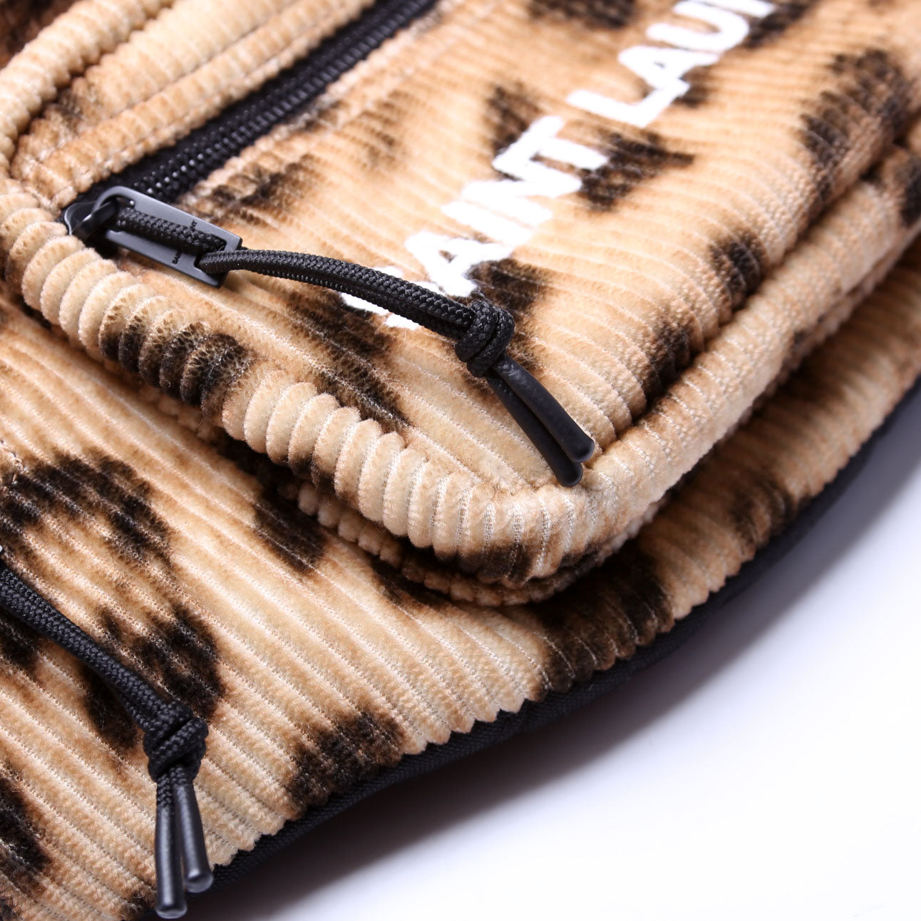 Corduroy Leopard Belt Bag 581375