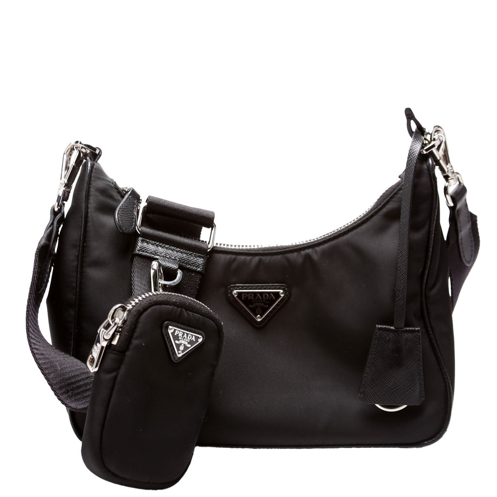 Nylon Re-Edition 2005 Shoulder Bag Black