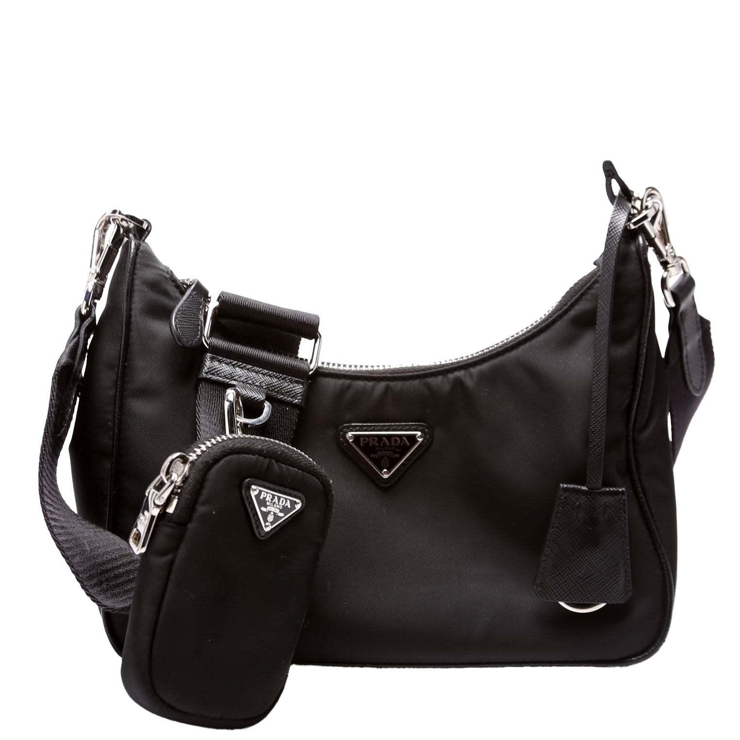 Nylon Re-Edition 2005 Shoulder Bag Black