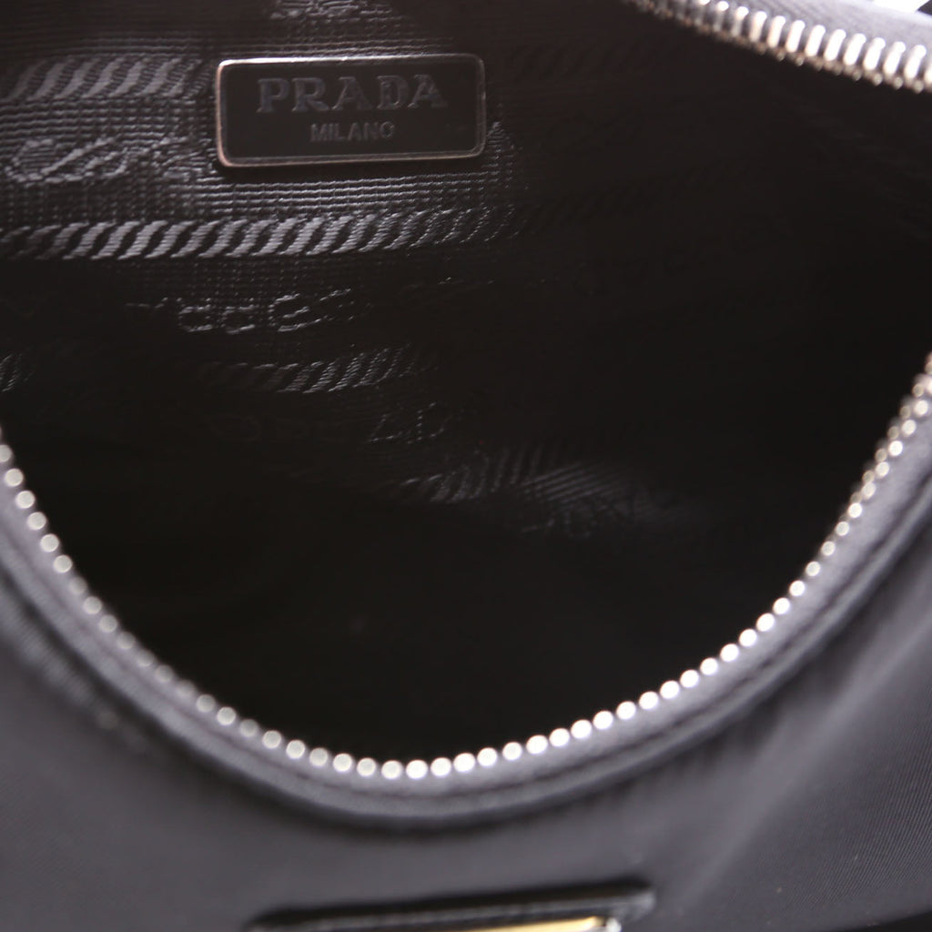 Nylon Re-Edition 2005 Shoulder Bag Black