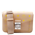 Millie Spash Logo Leather Small Crossbody