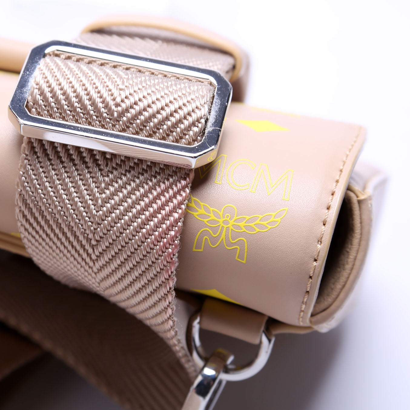 Millie Spash Logo Leather Small Crossbody