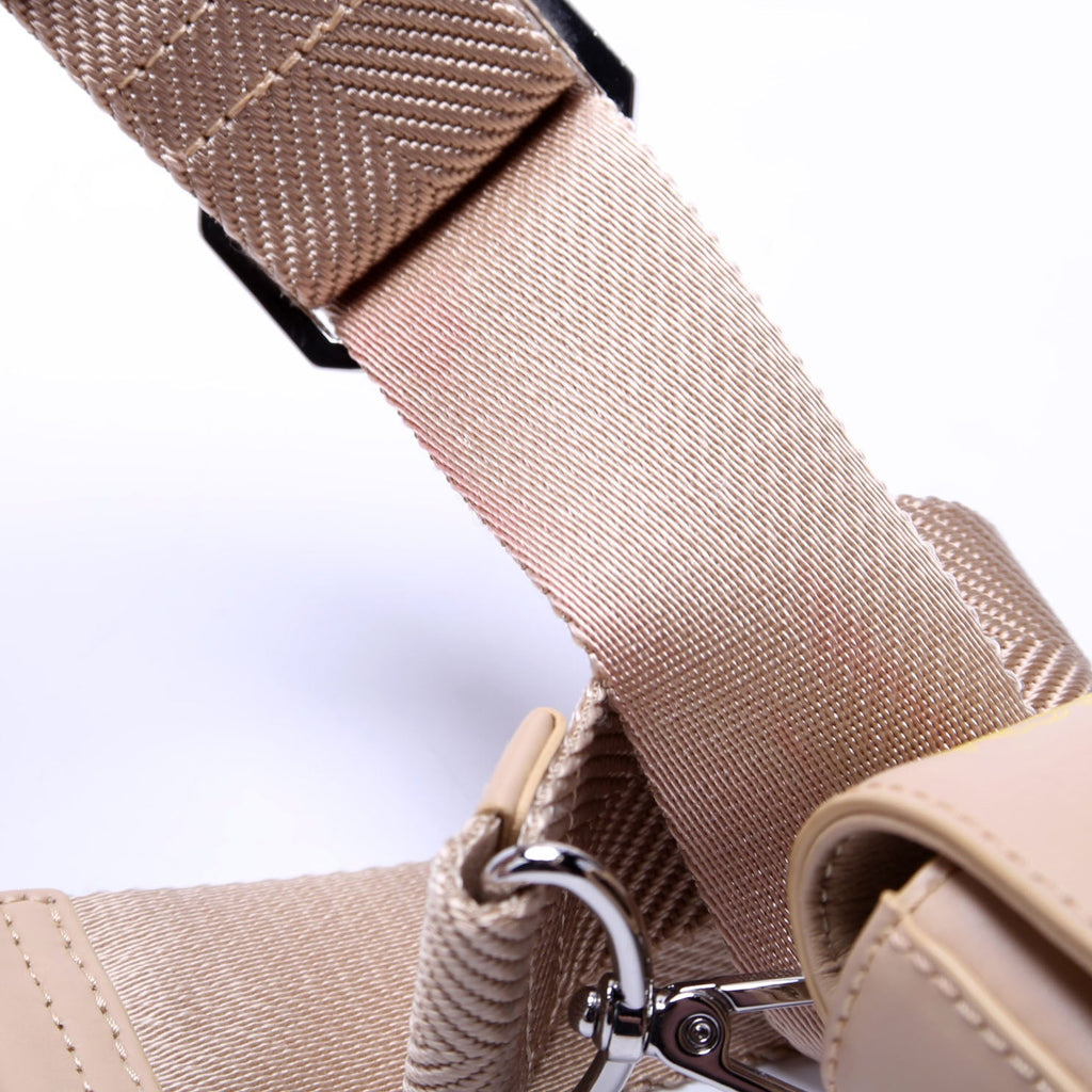 Millie Spash Logo Leather Small Crossbody