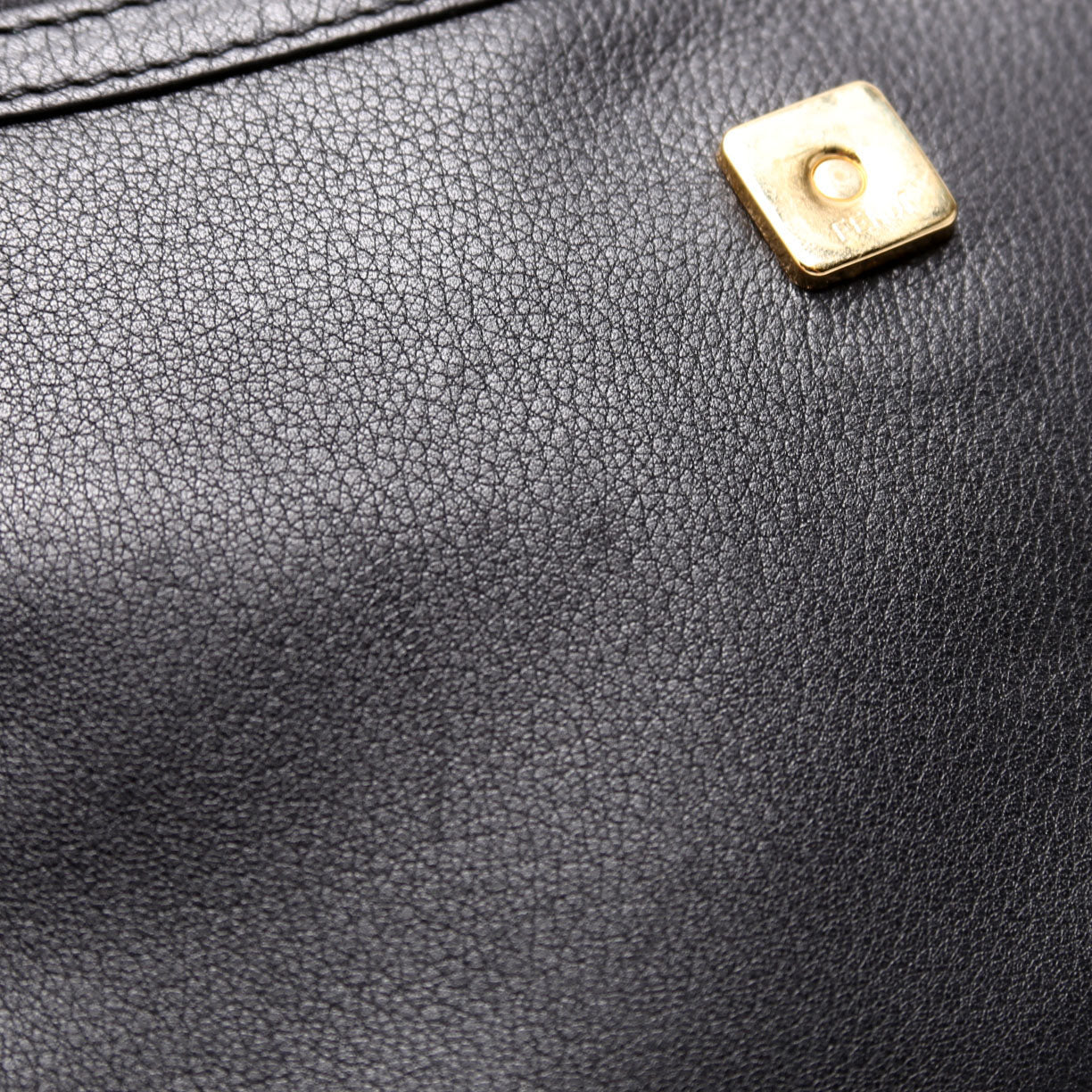 8MO284 Leather Chameleon Clutch Black