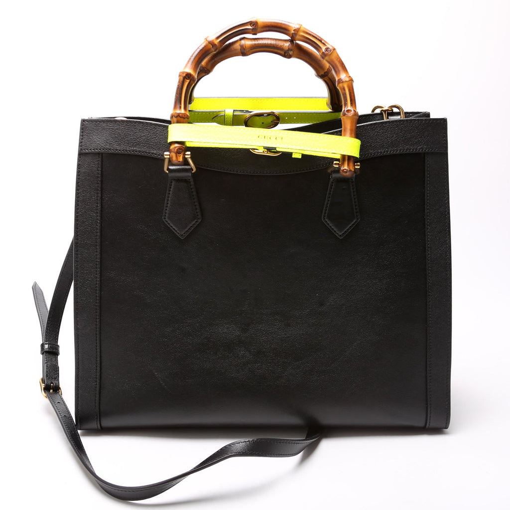 Gucci 655658 Diana Medium Tote Black