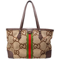 631685 Ophidia GG Jumbo Canvas Tote