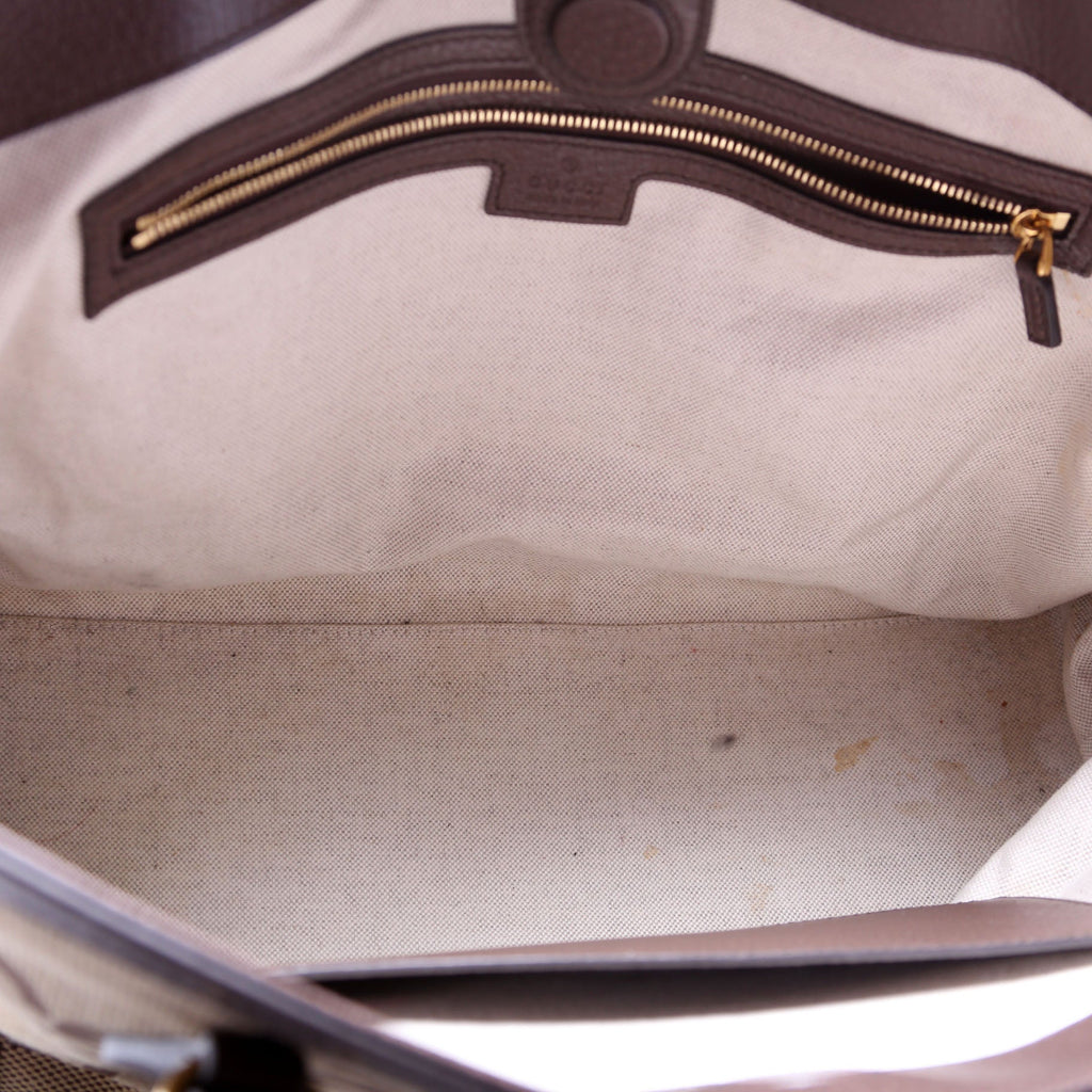 631685 Ophidia GG Jumbo Canvas Tote
