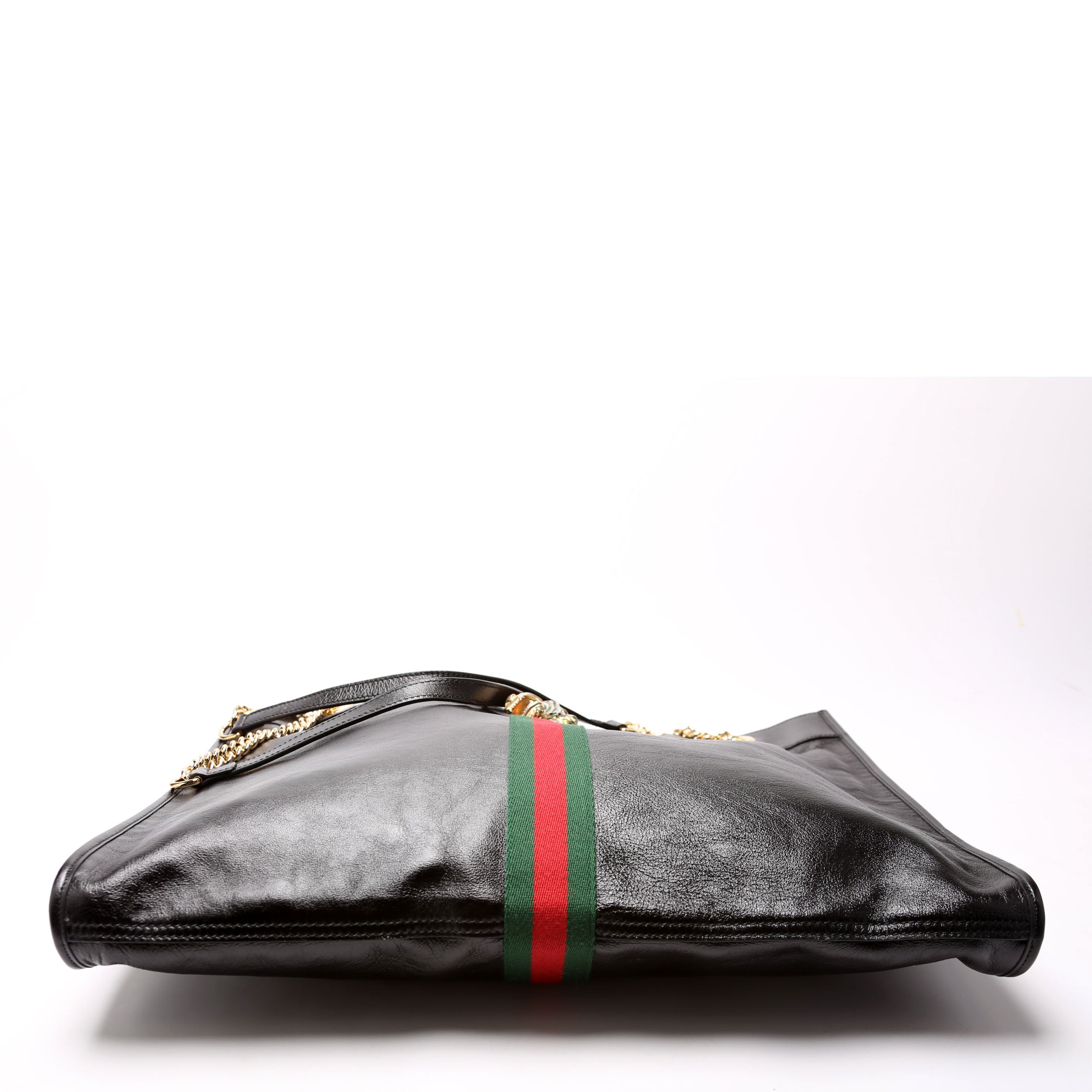 537219 Rajah Tote Leather Black