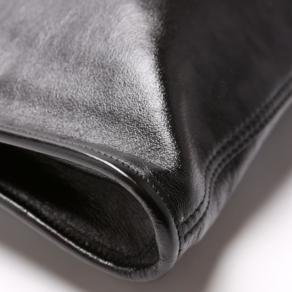 537219 Rajah Tote Leather Black