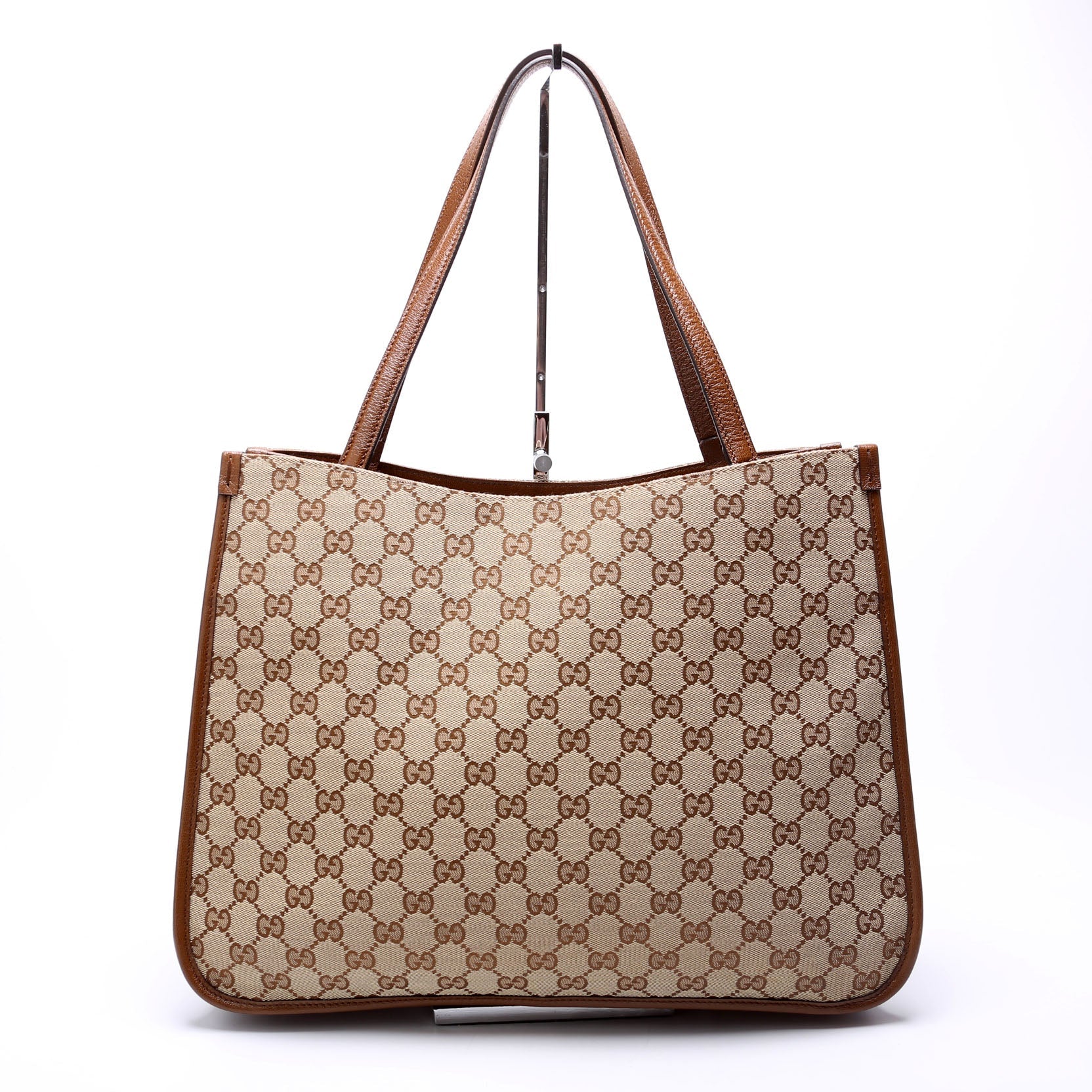623694 1955 Horsebit Tote Brown