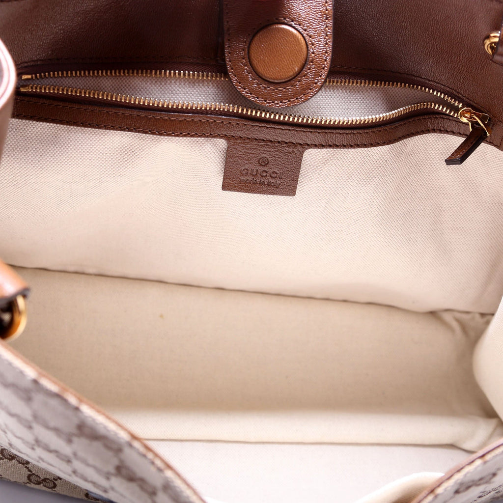 623694 1955 Horsebit Tote Brown