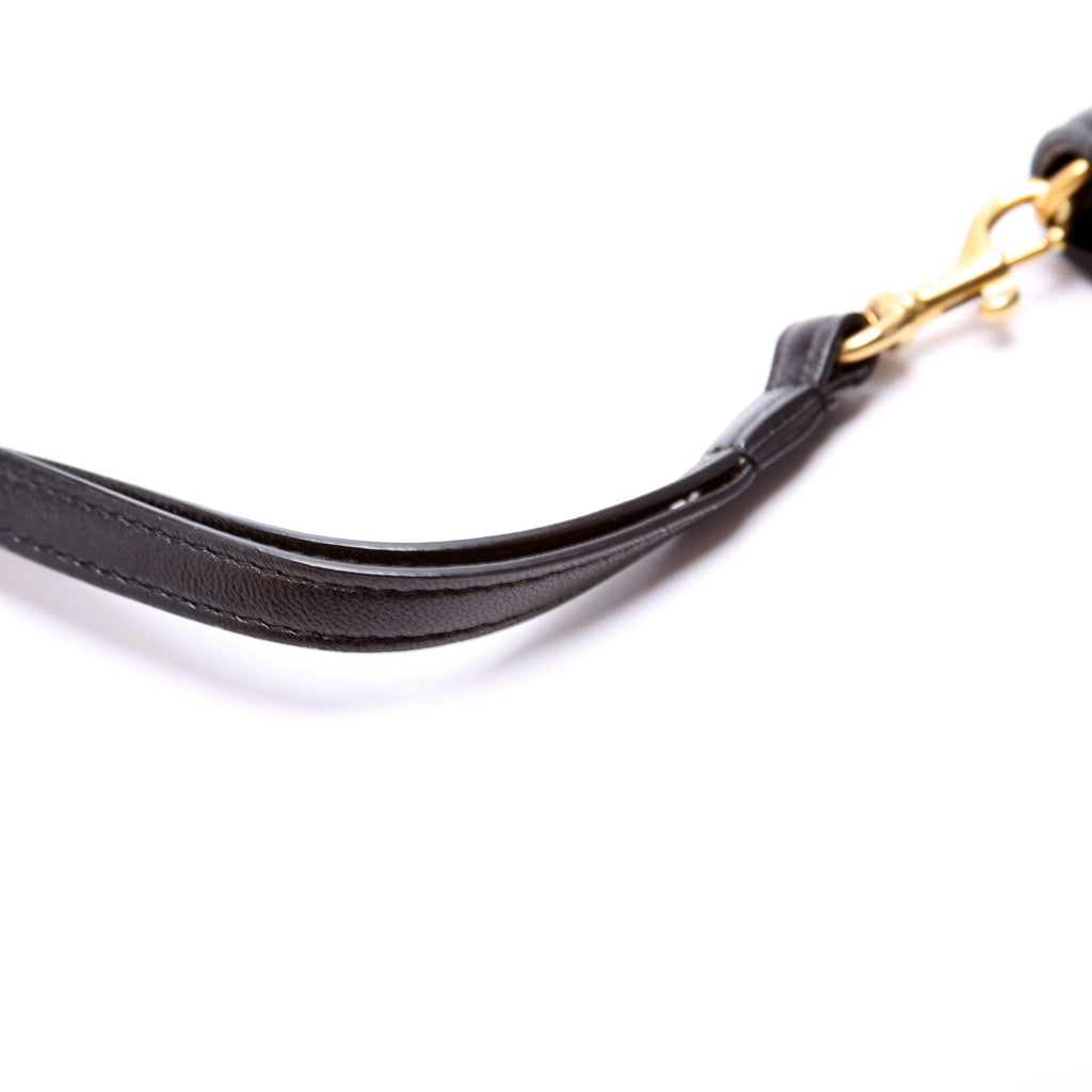 Cassandre Quilted Flap Wristlet 743114 Black