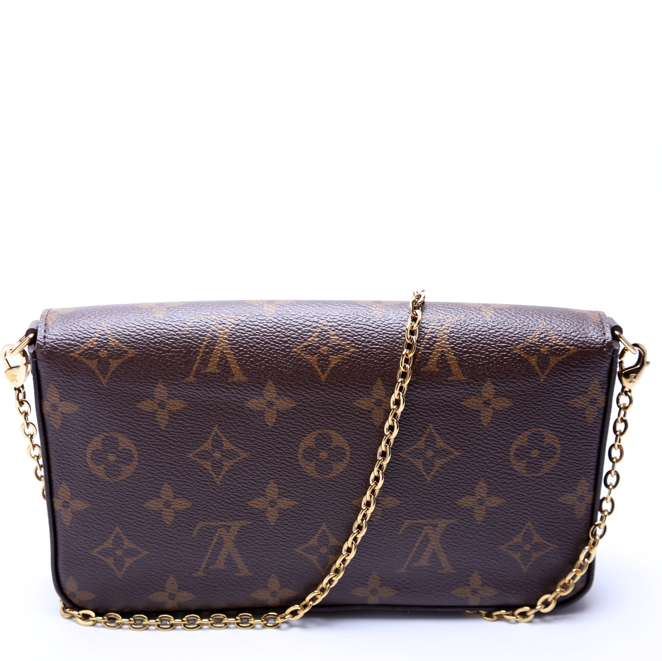Pochette Felicie Monogram Berry