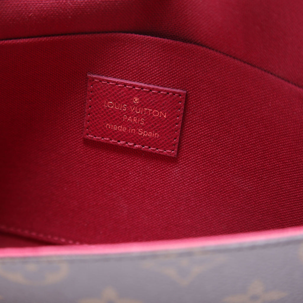 Pochette Felicie Monogram Berry