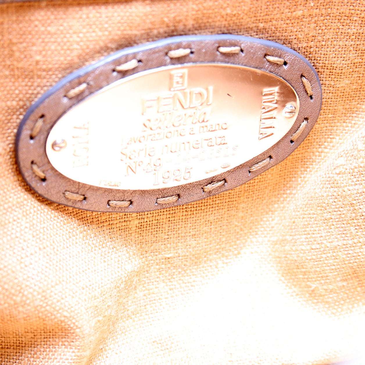 8BR486 Selleria Mini Linda Handle Bag Silver