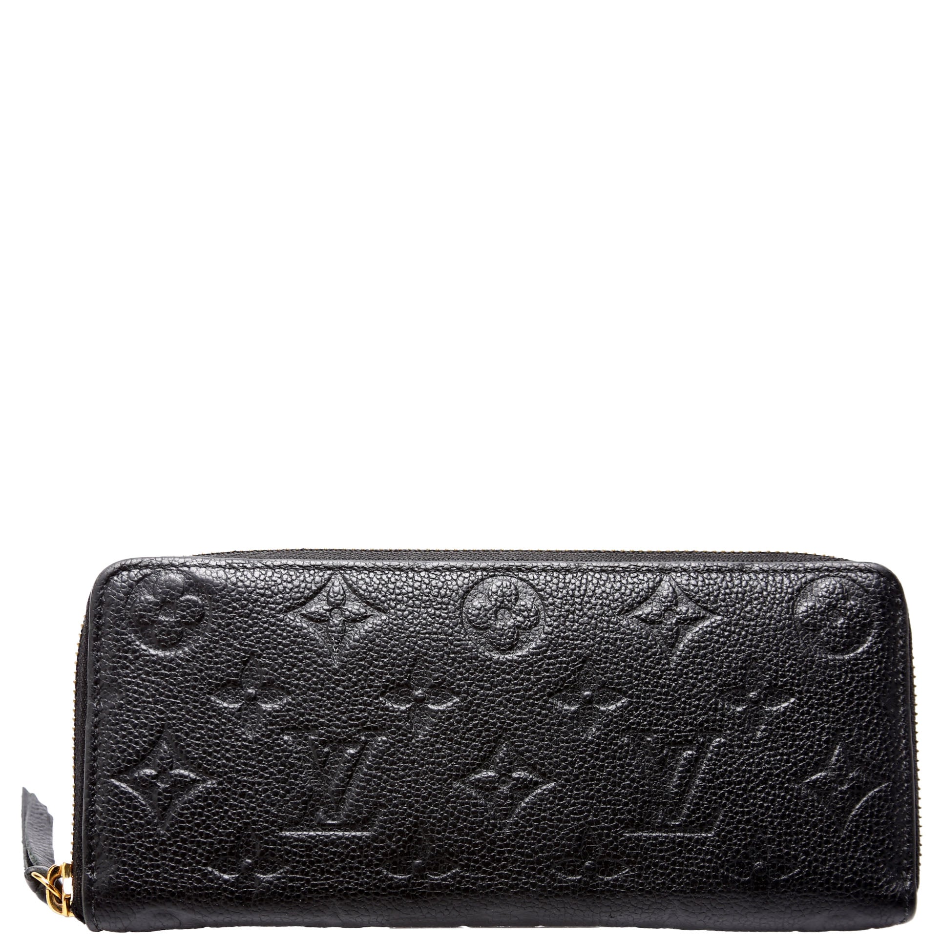 Clemence Wallet Empreinte Black