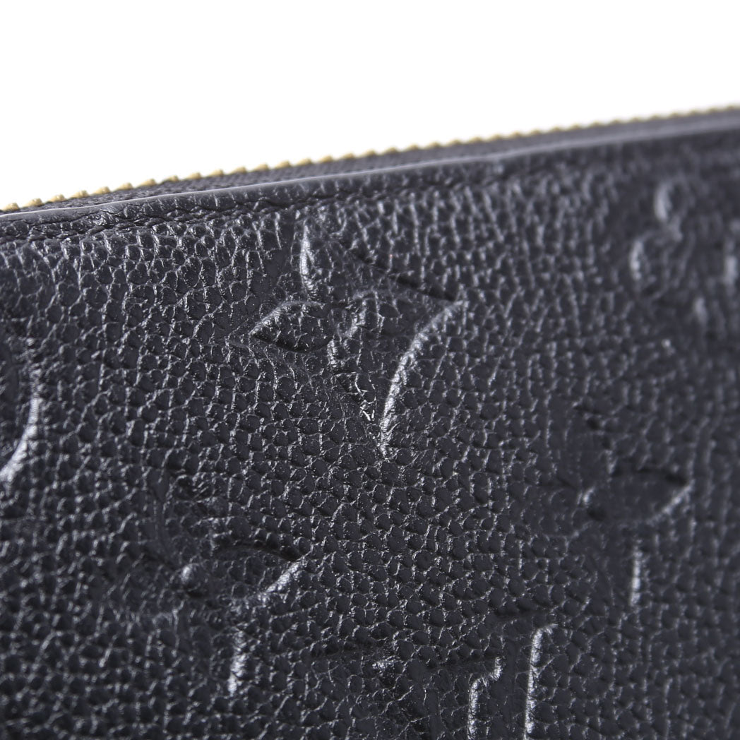 Clemence Wallet Empreinte Black