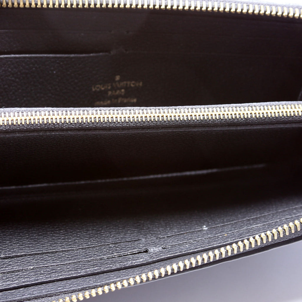 Clemence Wallet Empreinte Black