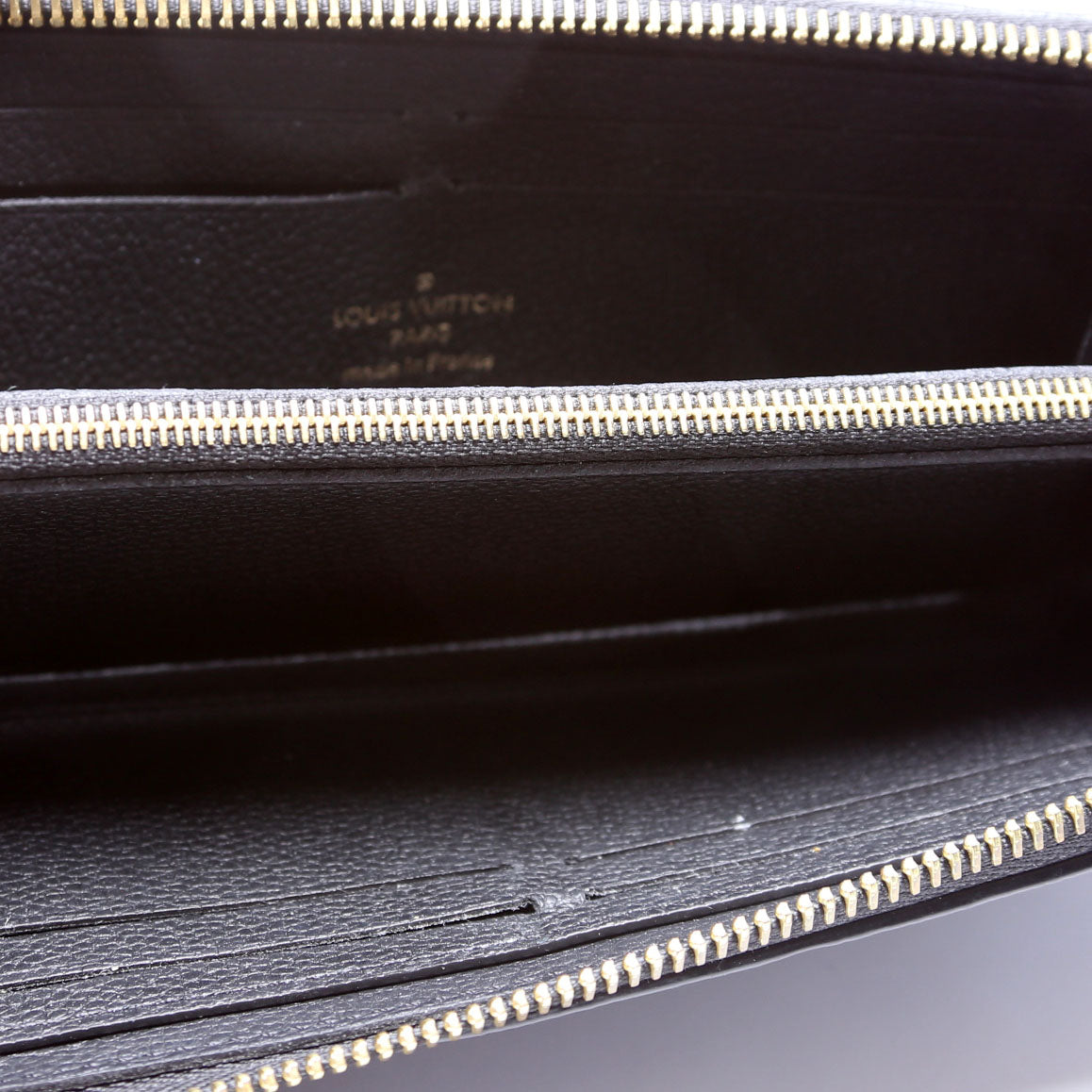 Clemence Wallet Empreinte Black