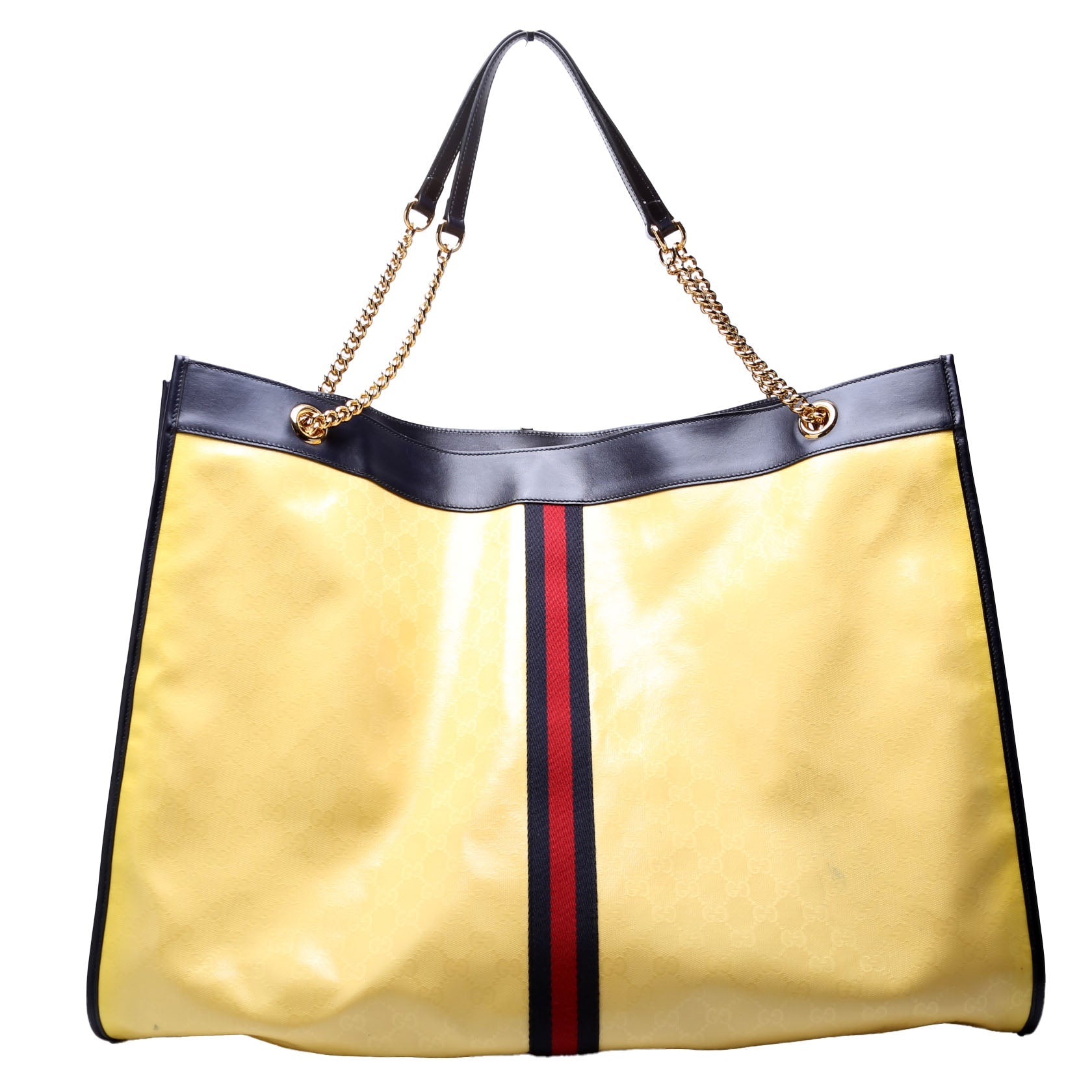 Gucci 553959 GG Crystal Maxi Rajah Tote