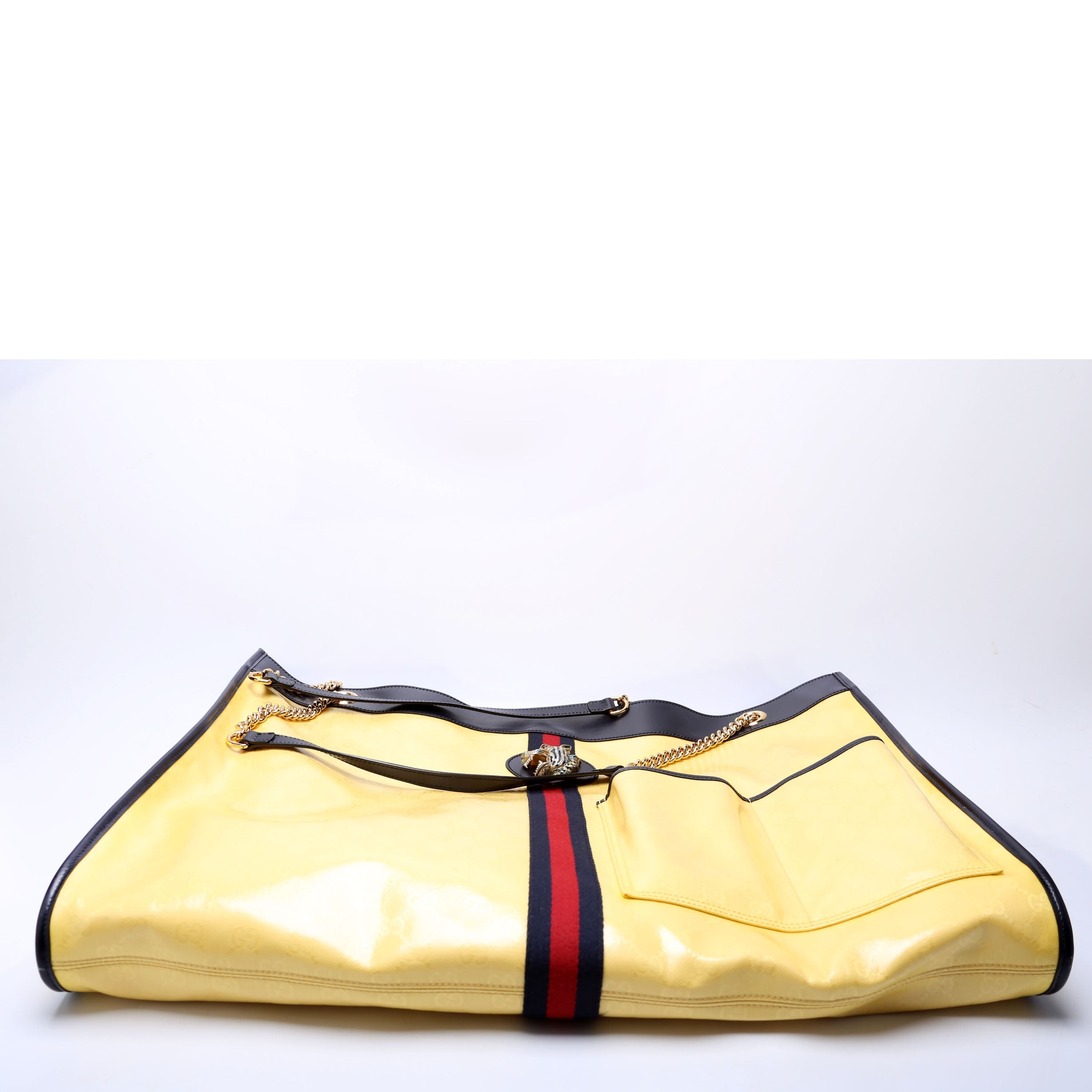 Gucci 553959 GG Crystal Maxi Rajah Tote