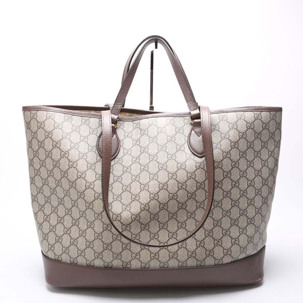 778598 Ophidia GG Supreme Tote Large Brown