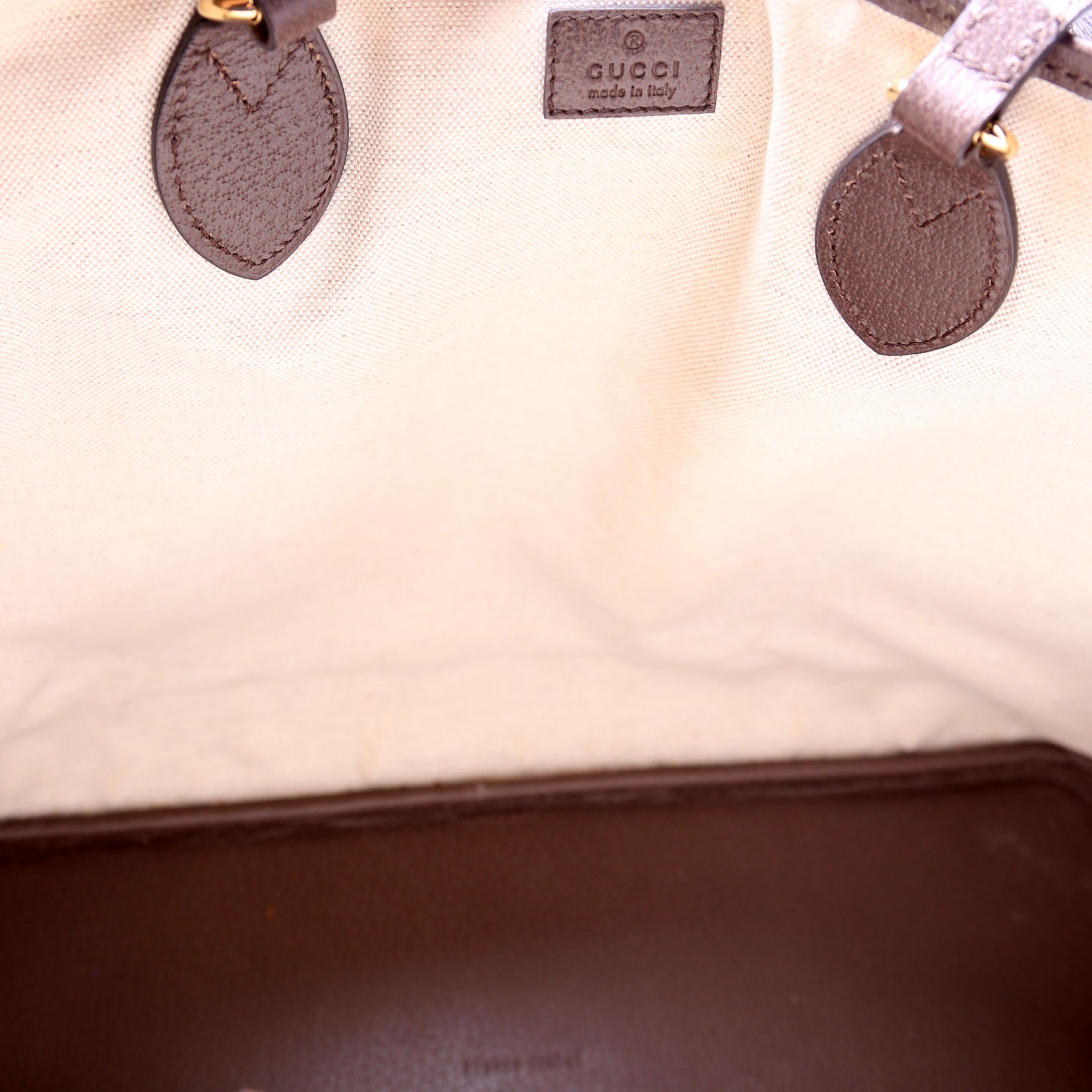 778598 Ophidia GG Supreme Tote Large Brown