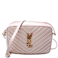 Lou Camera Bag Quilted Beige/Gold