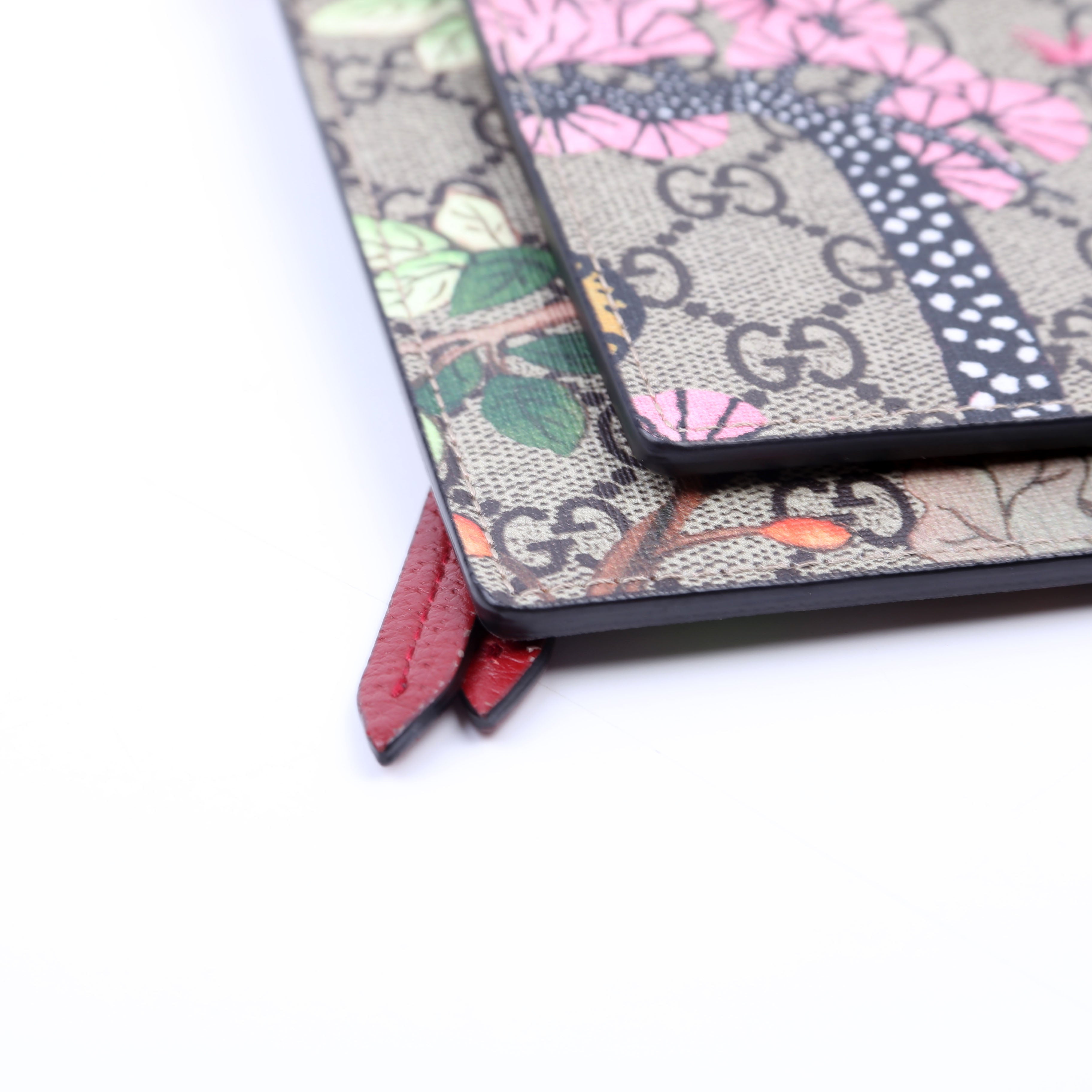 454111 GG Supreme Blooms/Bengal Double Zip Shoulder Bag