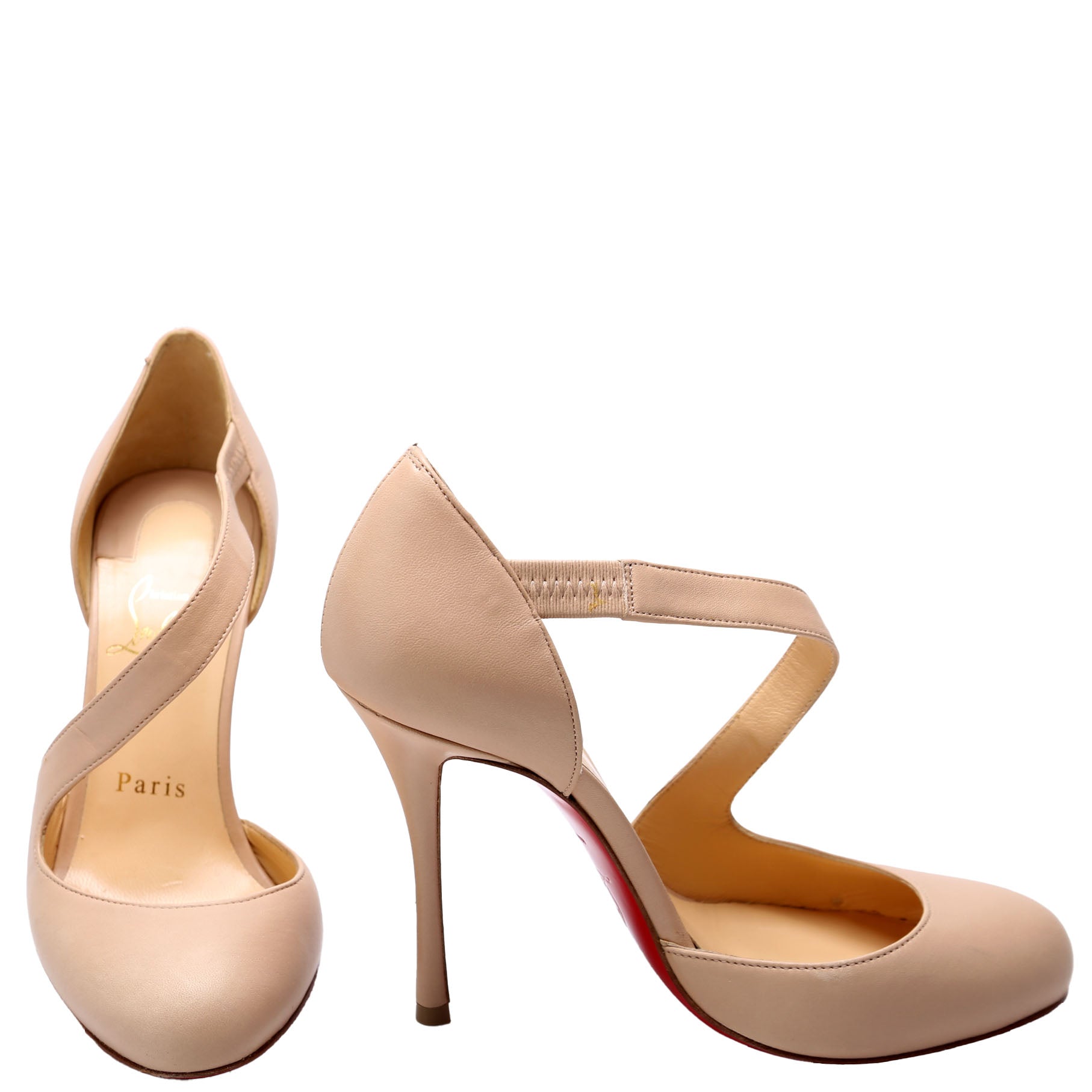 Decalcoco 100 Pumps Size 36 Nude