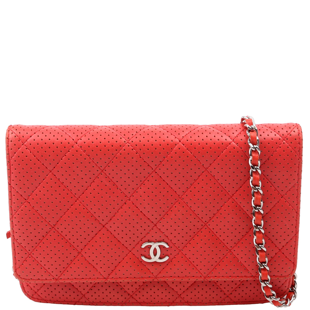 WOC Perforated Leather 11M Coral