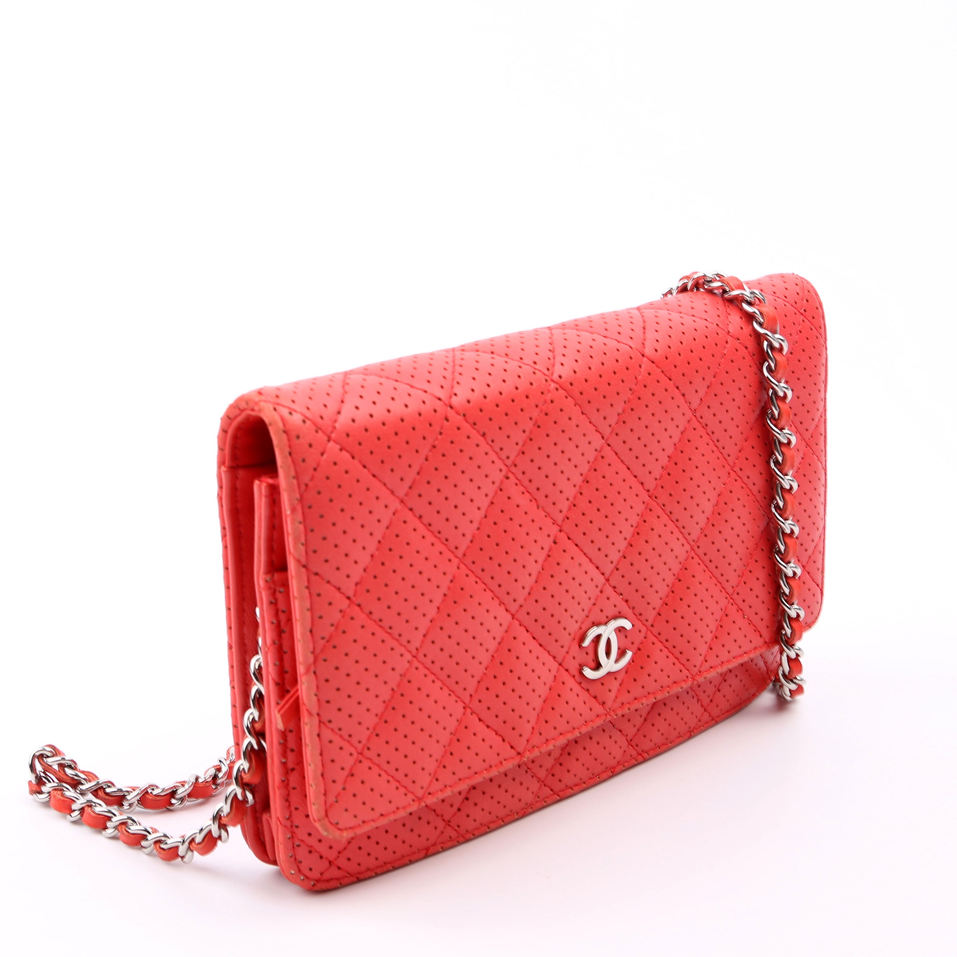 WOC Perforated Leather 11M Coral
