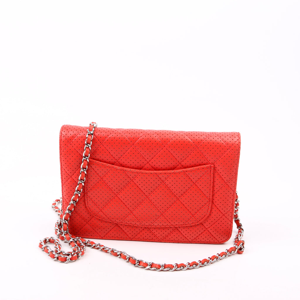 WOC Perforated Leather 11M Coral